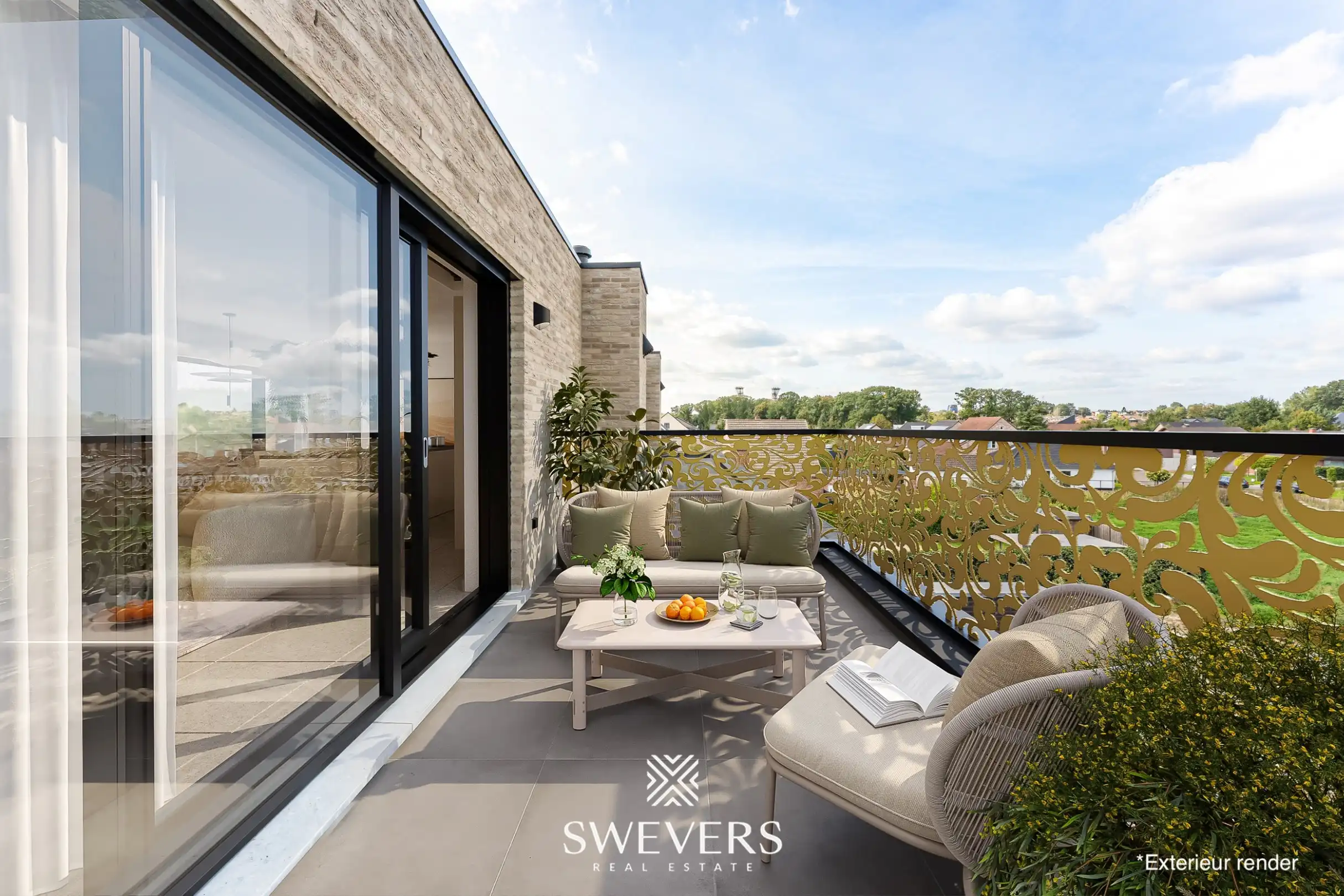 Penthouse met 2 slaapkamers, dressing en maar liefst 2 terrassen in Houthalen  foto 18