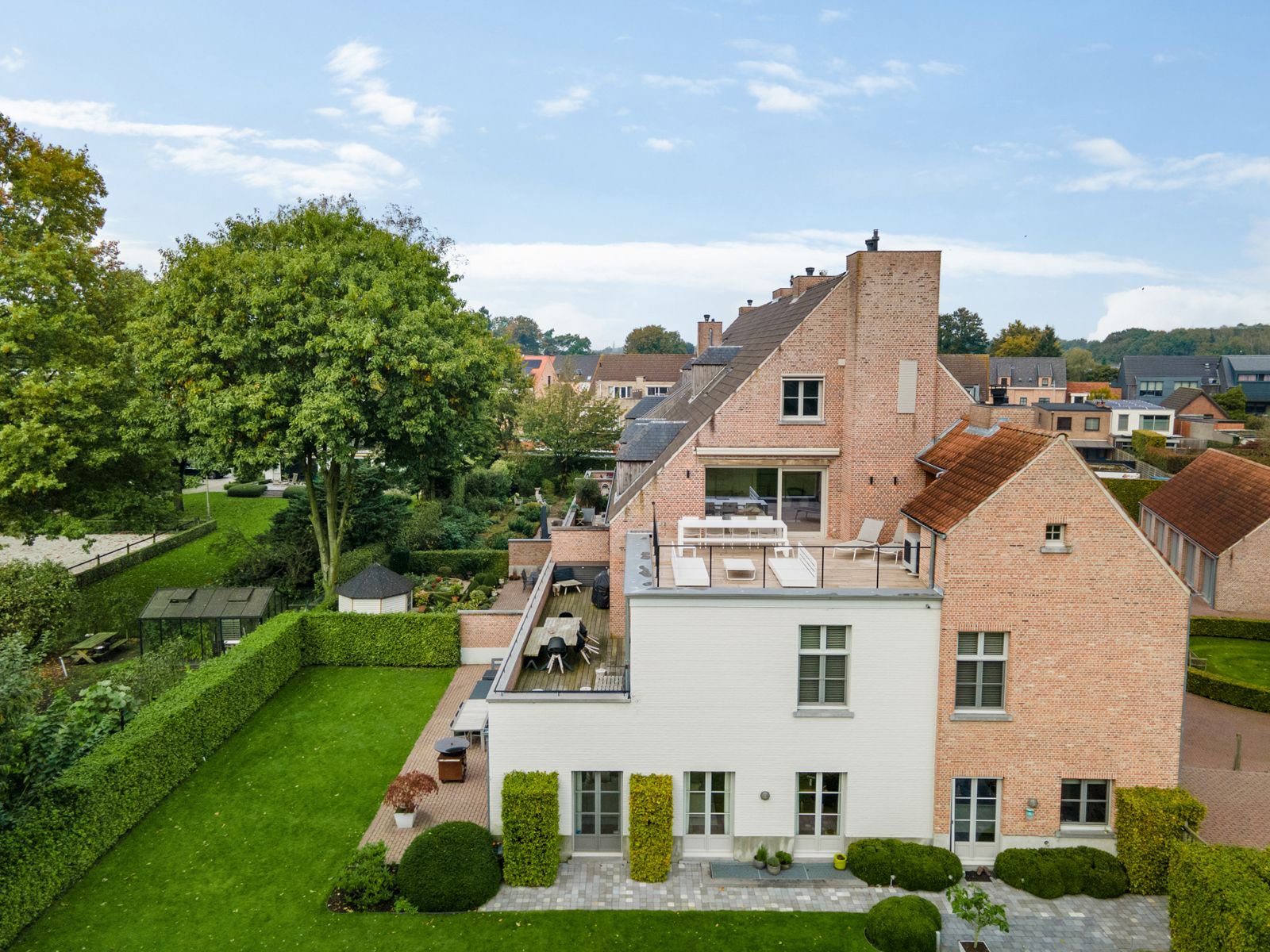 Exclusief duplex dakappartement met zicht op weiland. foto 41