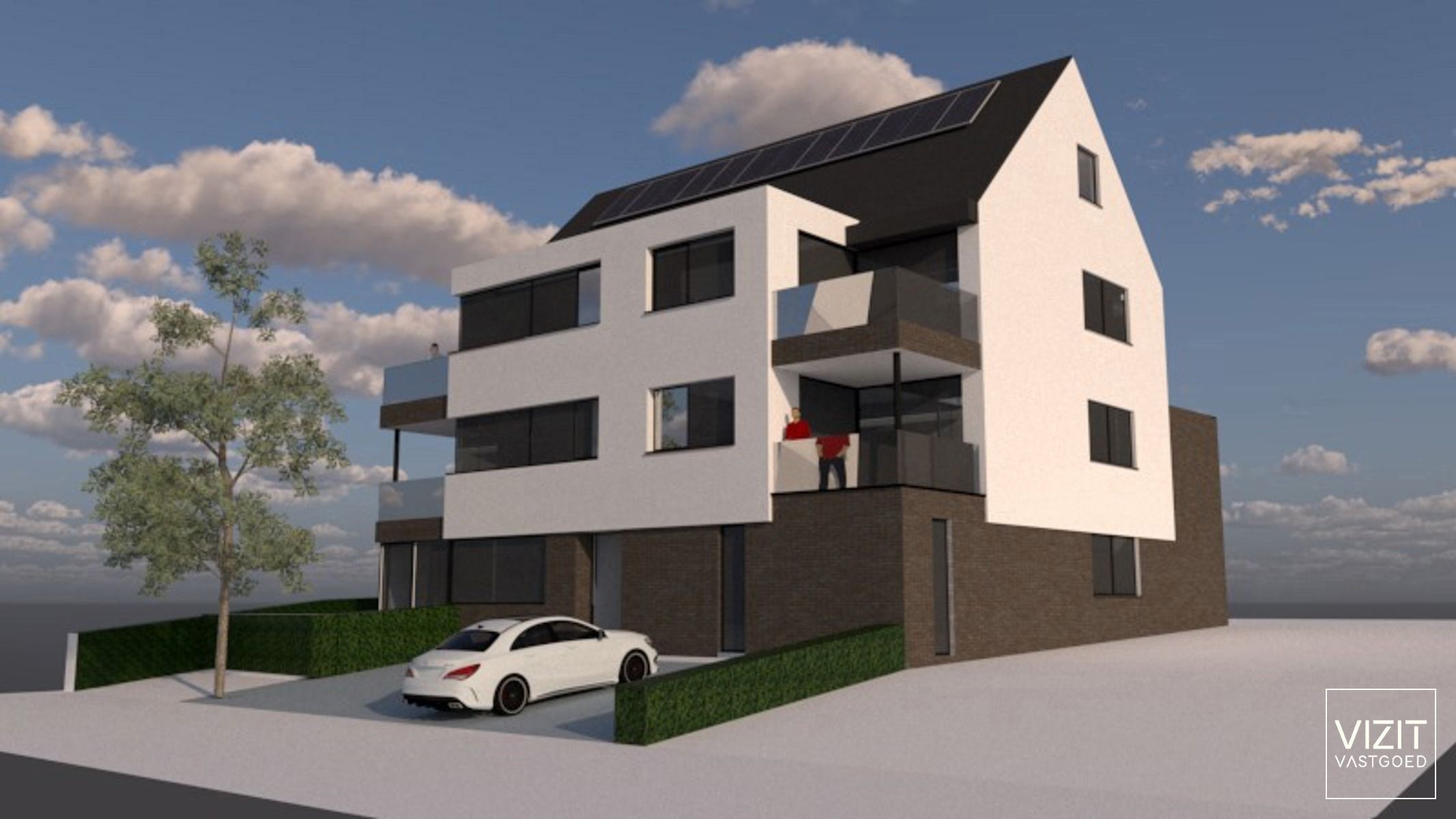 Appartement 1e verdieping met 2 slaapkamers en terras foto 2