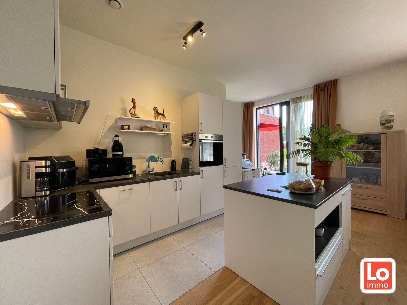 IN OPTIE !Recent nieuwbouw gelijkvloers appartementen met 2 kamers te huur in centrum Lochristi foto 2