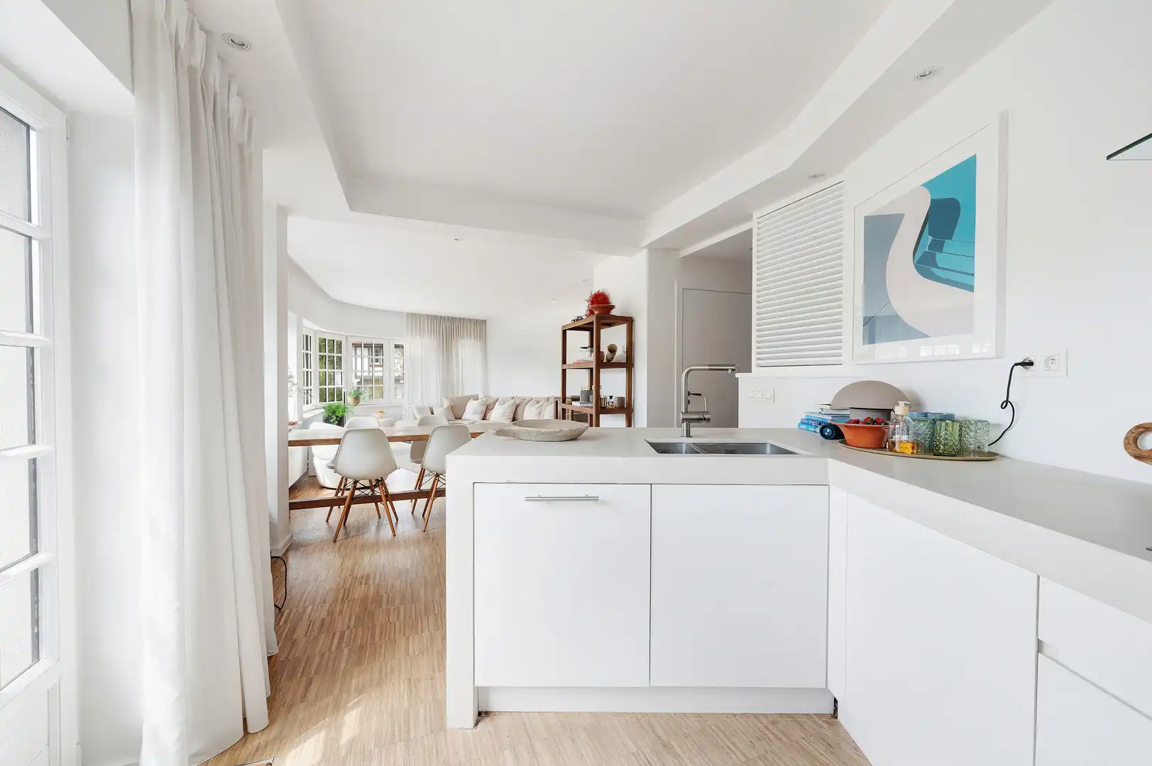 Subliem hoekappartement in hartje Zoute op wandelafstand van het strand en het Dominicanenkerkje. foto 9