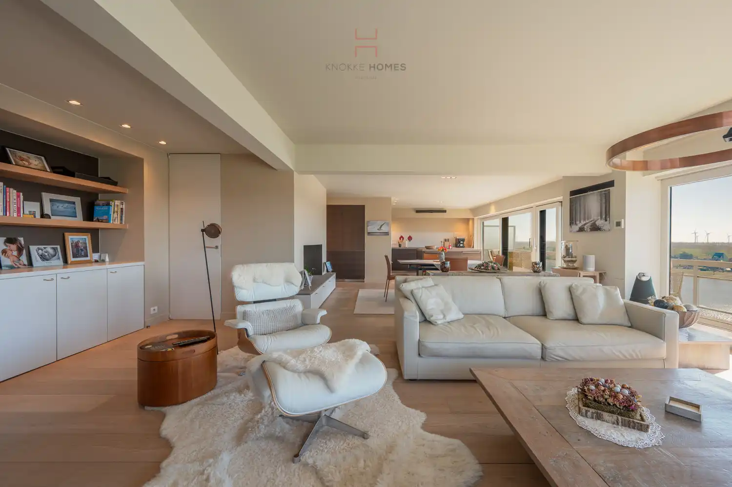 Riant appartement met open zicht over het meer van Duinbergen foto 14