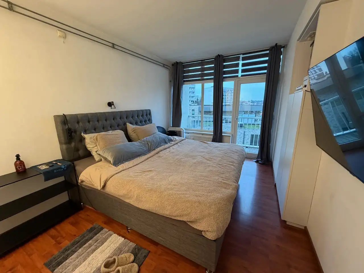 Genk-centrum, Jan Habexlaan 17 bus 11: Energiezuinig appartement met 2 slaapkamers en 2 terrassen. foto 9