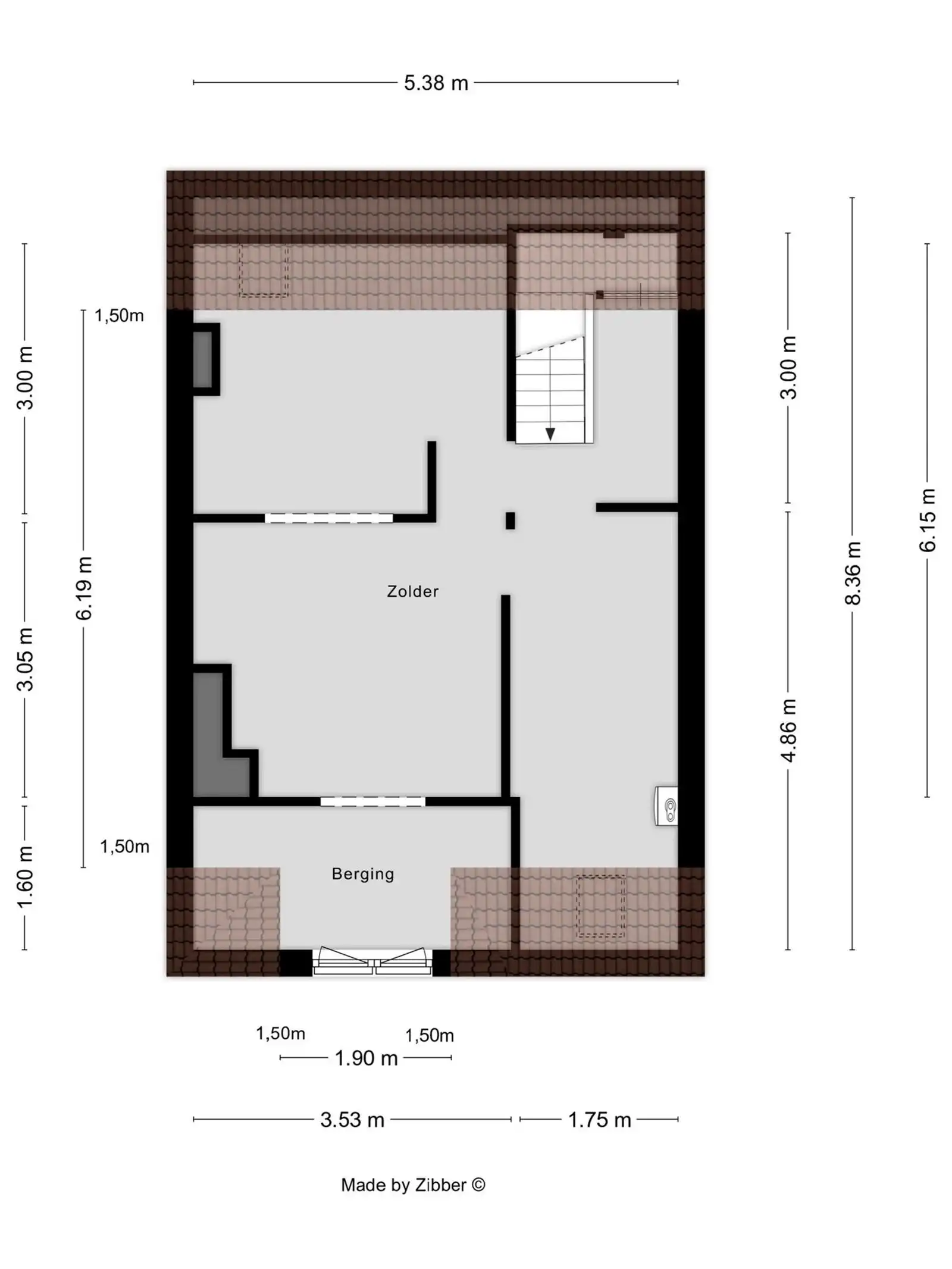 Ruime woning met tuin en inrichtbare zolder foto 20