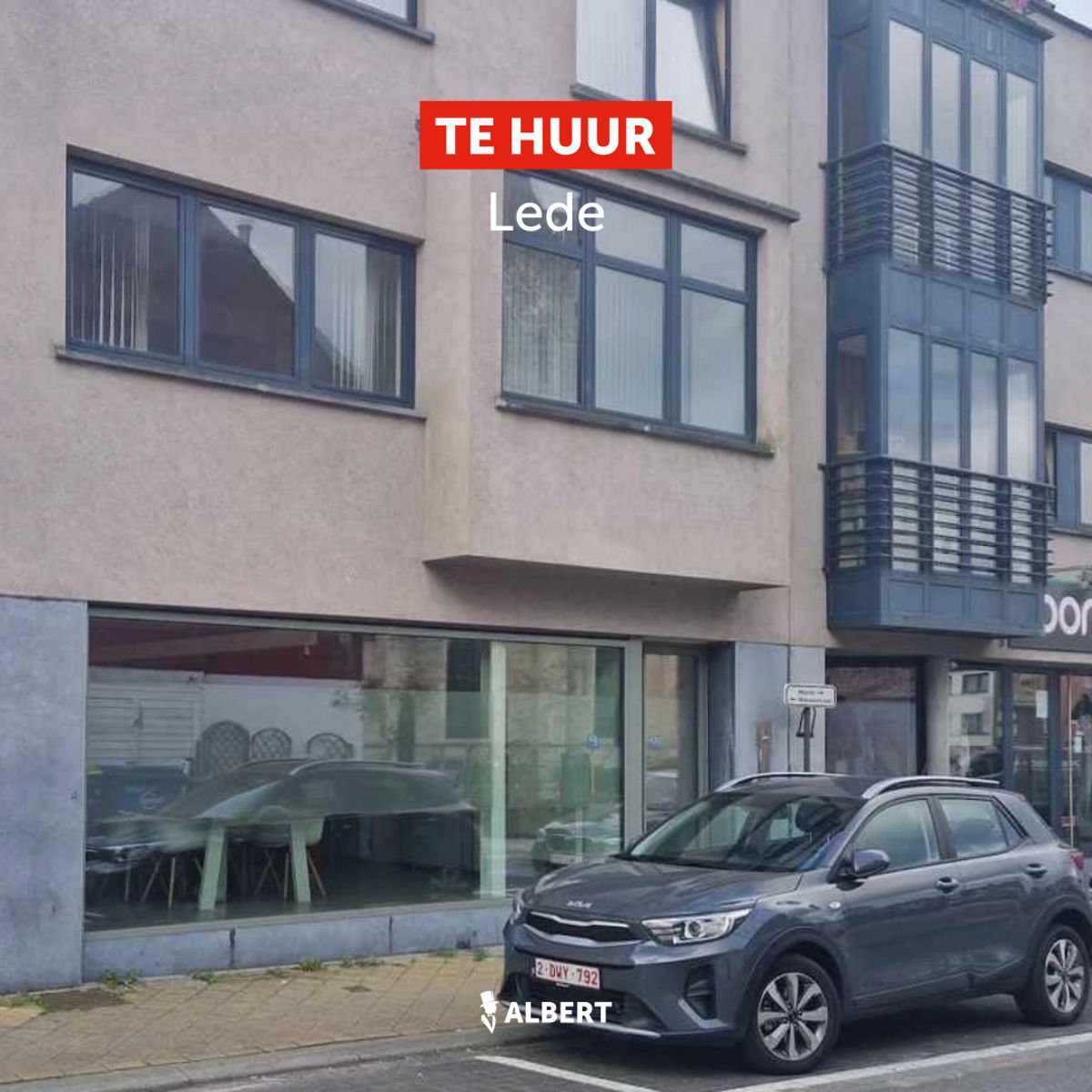 Gerenoveerde kantoorruimte in centrum Lede foto {{pictureIndex}}