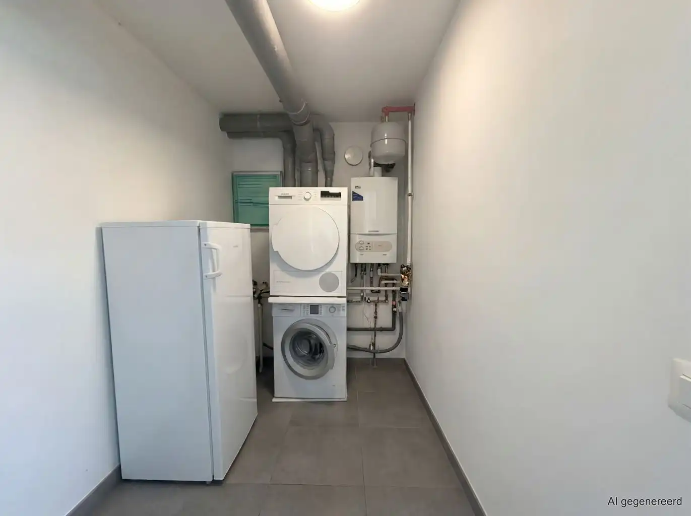 Ruim 1-slaapkamerappartement met 2 terrassen en autostaanplaats op een toplocatie in het centrum van Bree.  foto 12