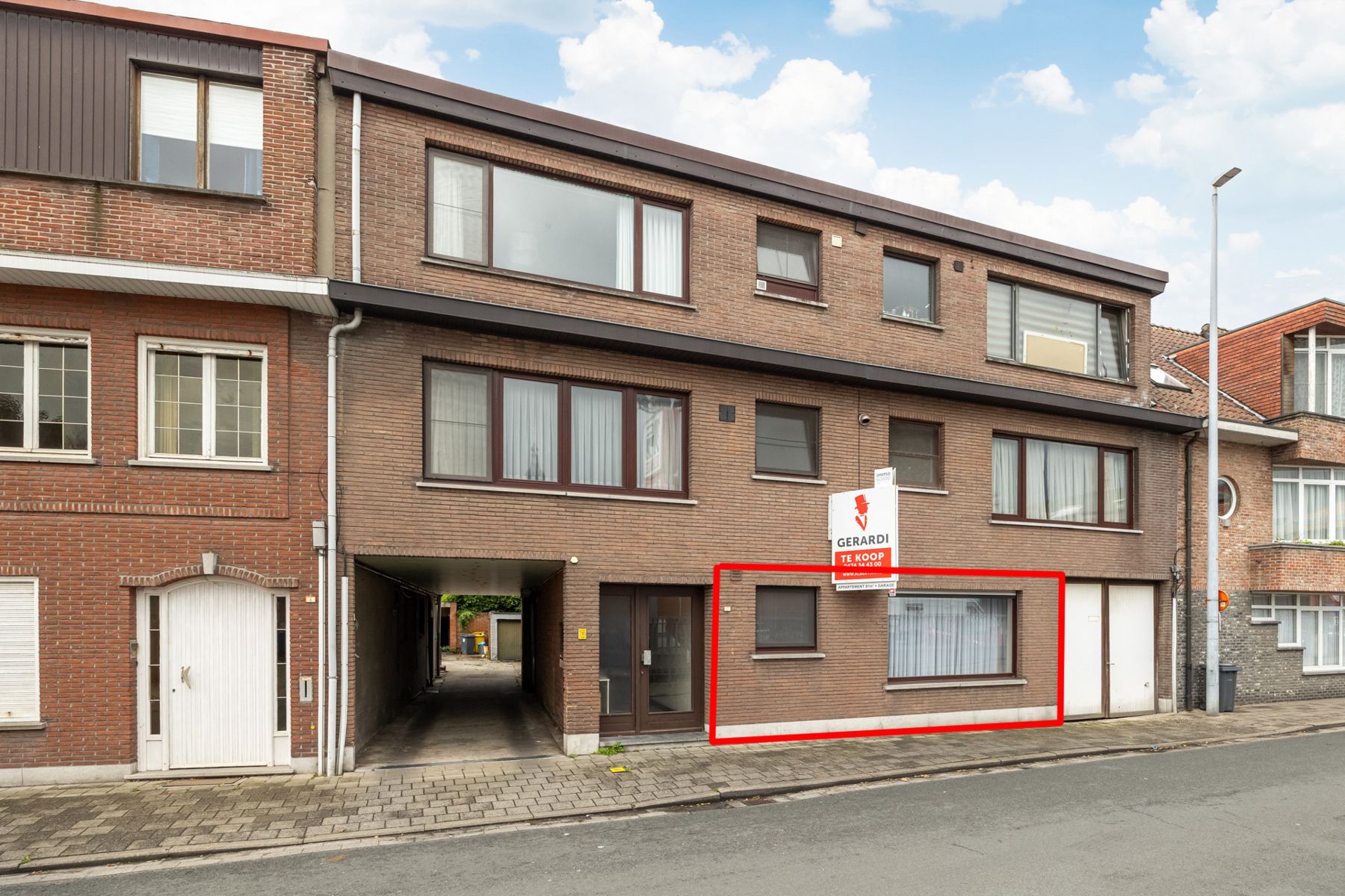 Gelijkvloers app met 2slk en garage foto 27