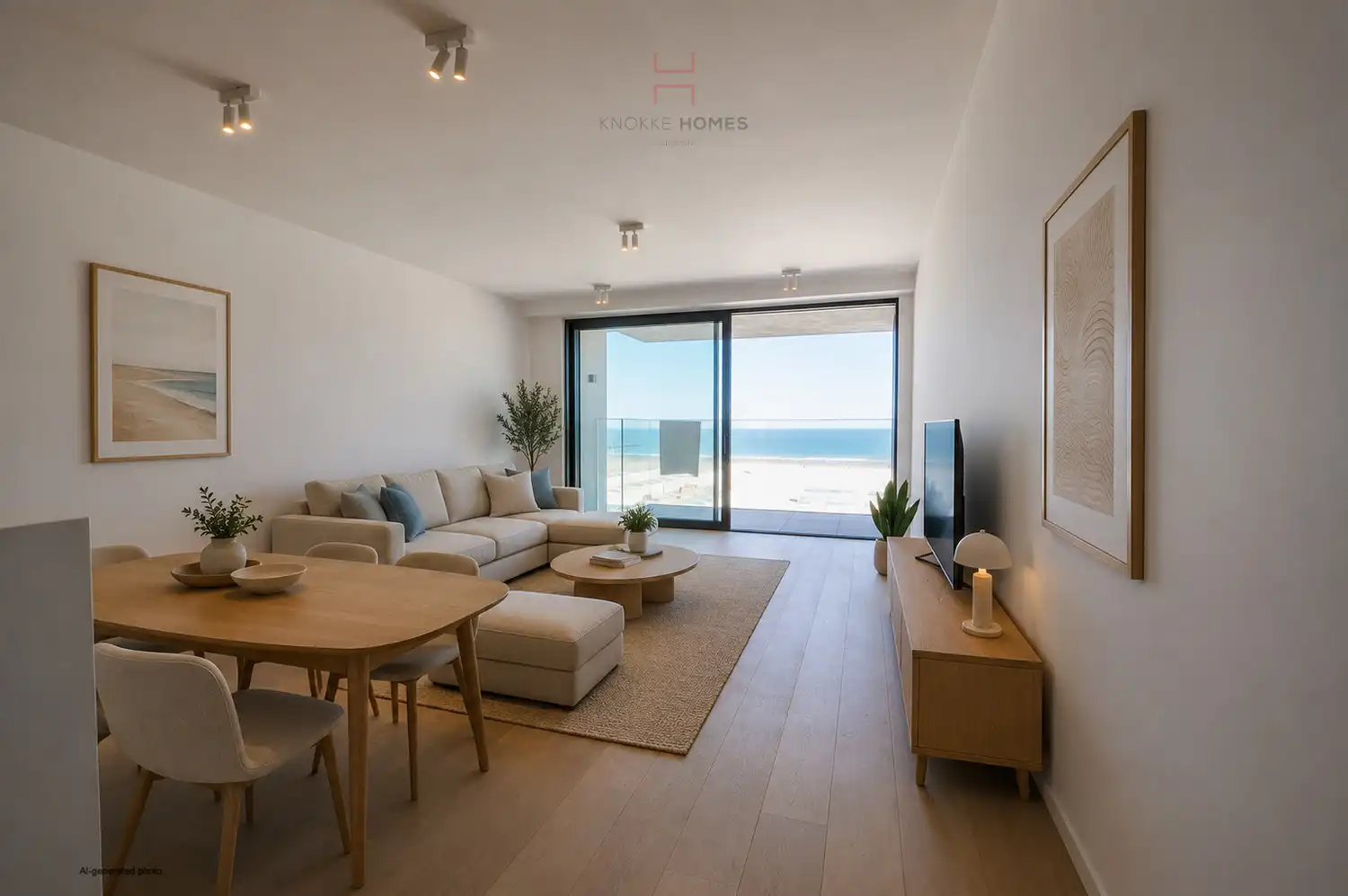 Exclusief nieuwbouwappartement met frontaal zeezicht – Albertstrand, Duinbergen foto 8