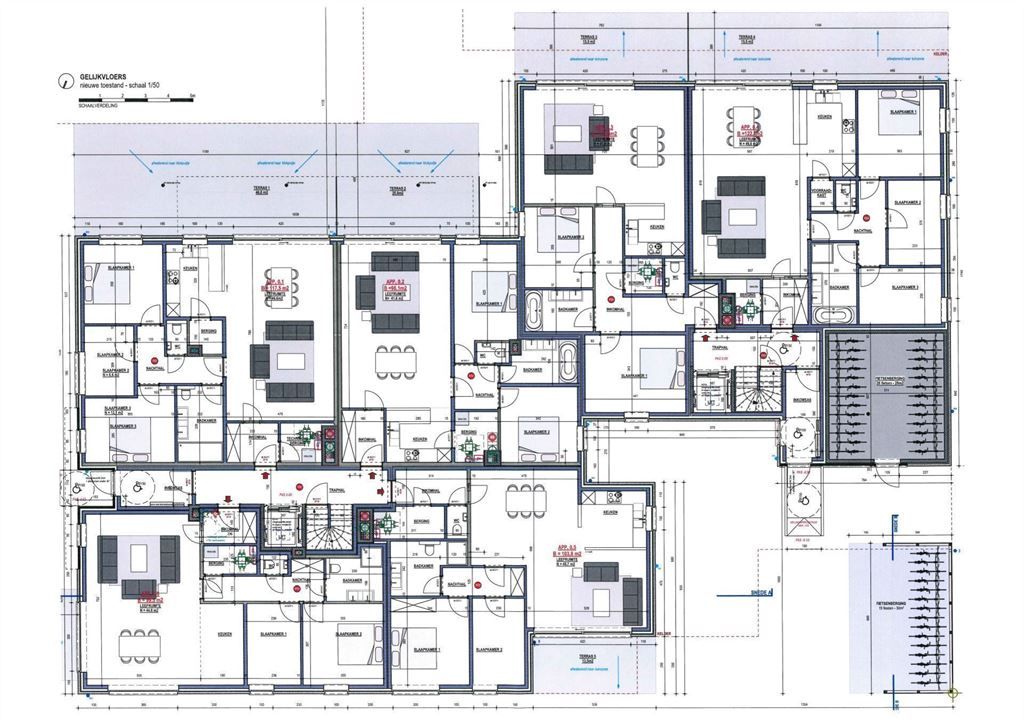 Appartement op 1e verdieping met 2 slaapkamers en terras foto 21