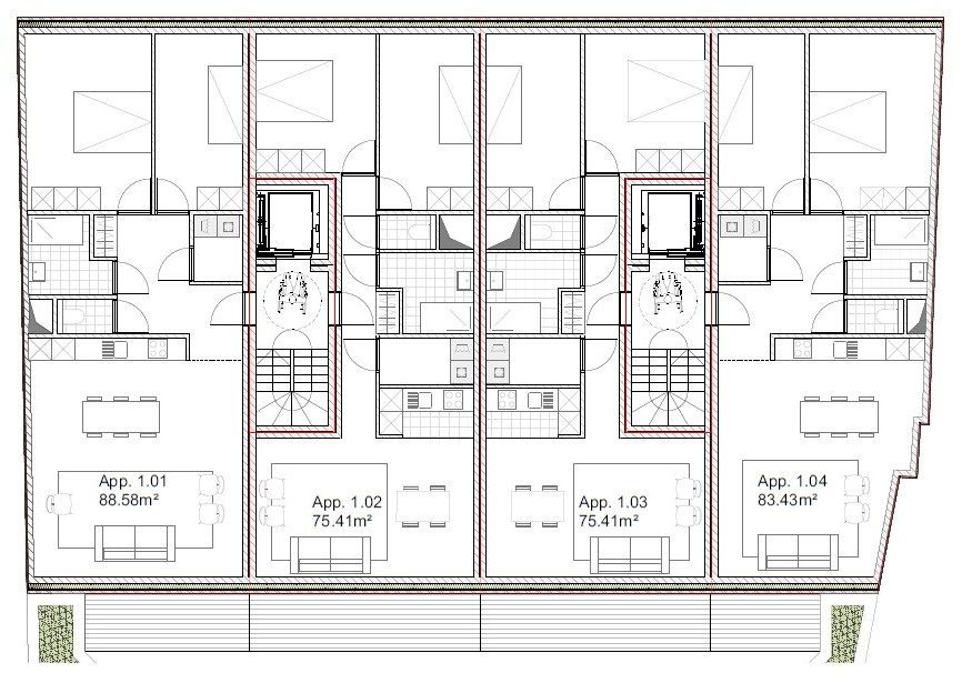Energiezuinig nieuwbouwappartement met twee slaapkamers in Lokeren foto 14
