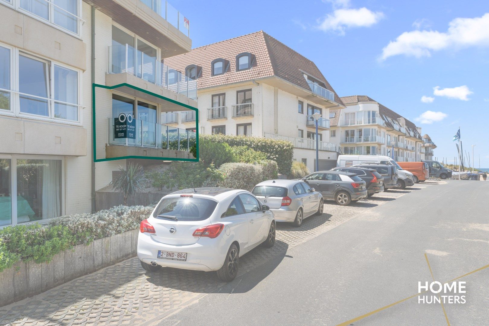 Uniek 2 slaapkamer appartement met zicht op zee en duinen foto 4