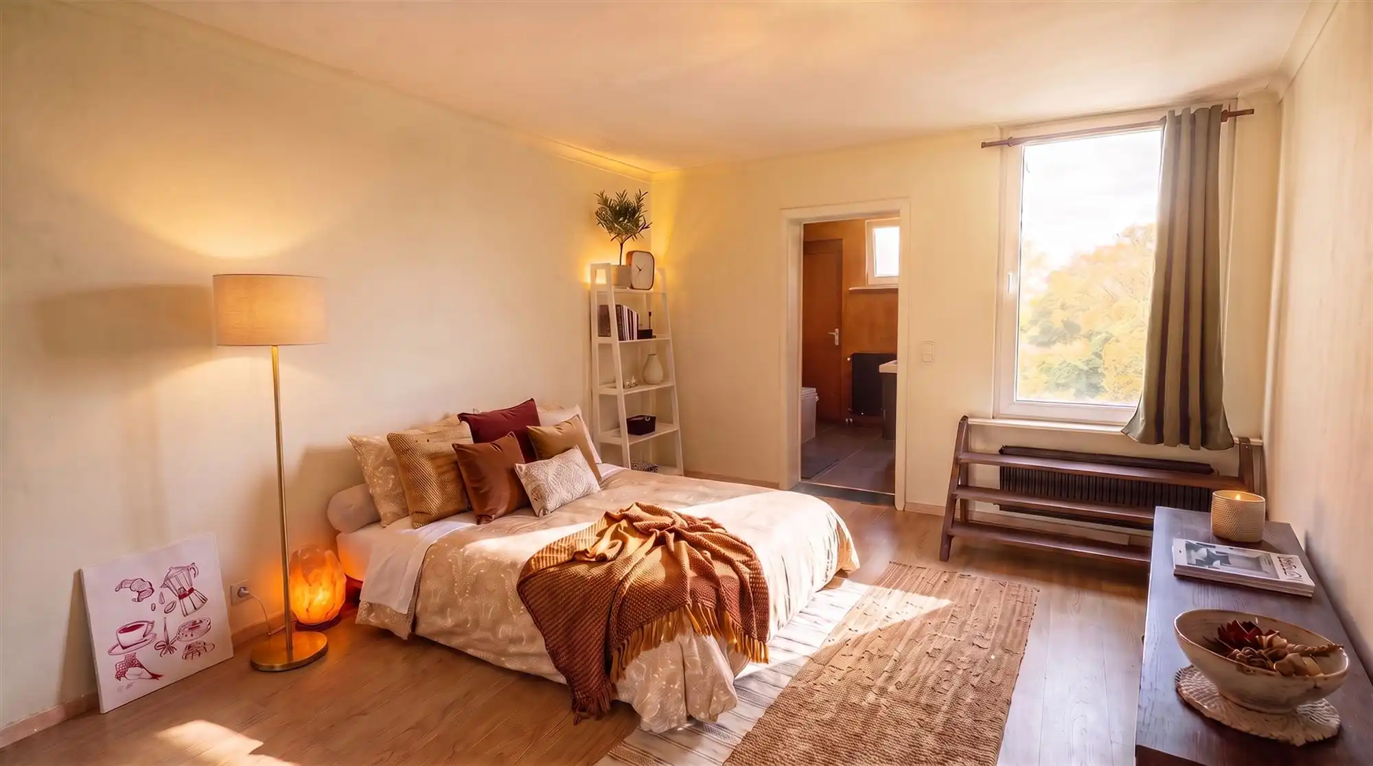 Charmant dakappartement met prachtig uitzicht. foto 5