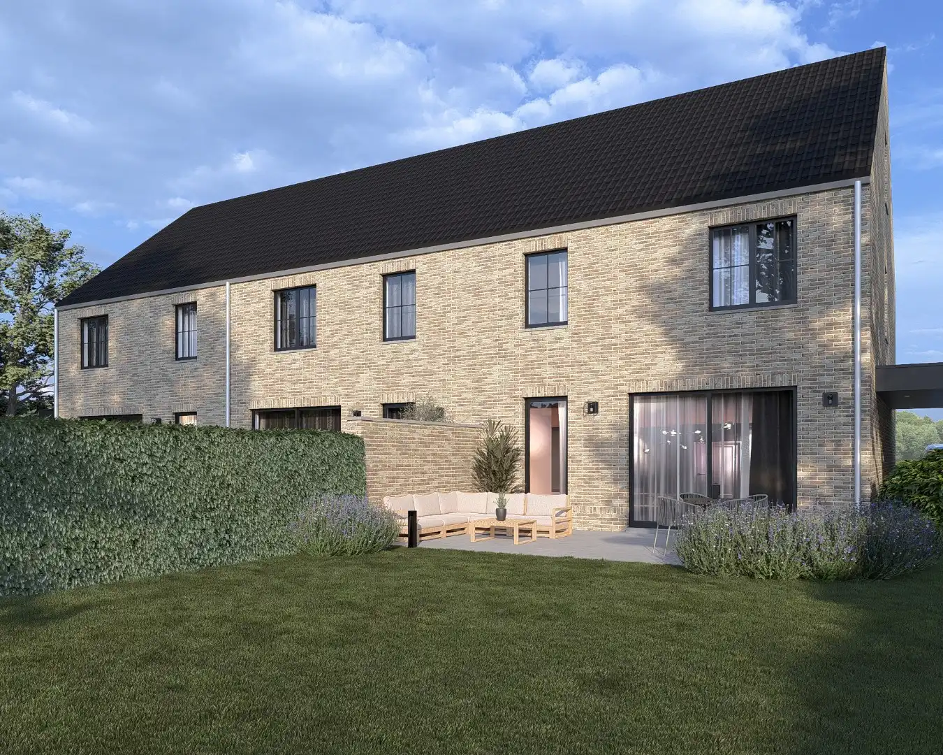 Halfvrijstaande nieuwbouwwoning, in een kleinschalig project van 3 woningen, op een perceel van 4a83ca! foto 3