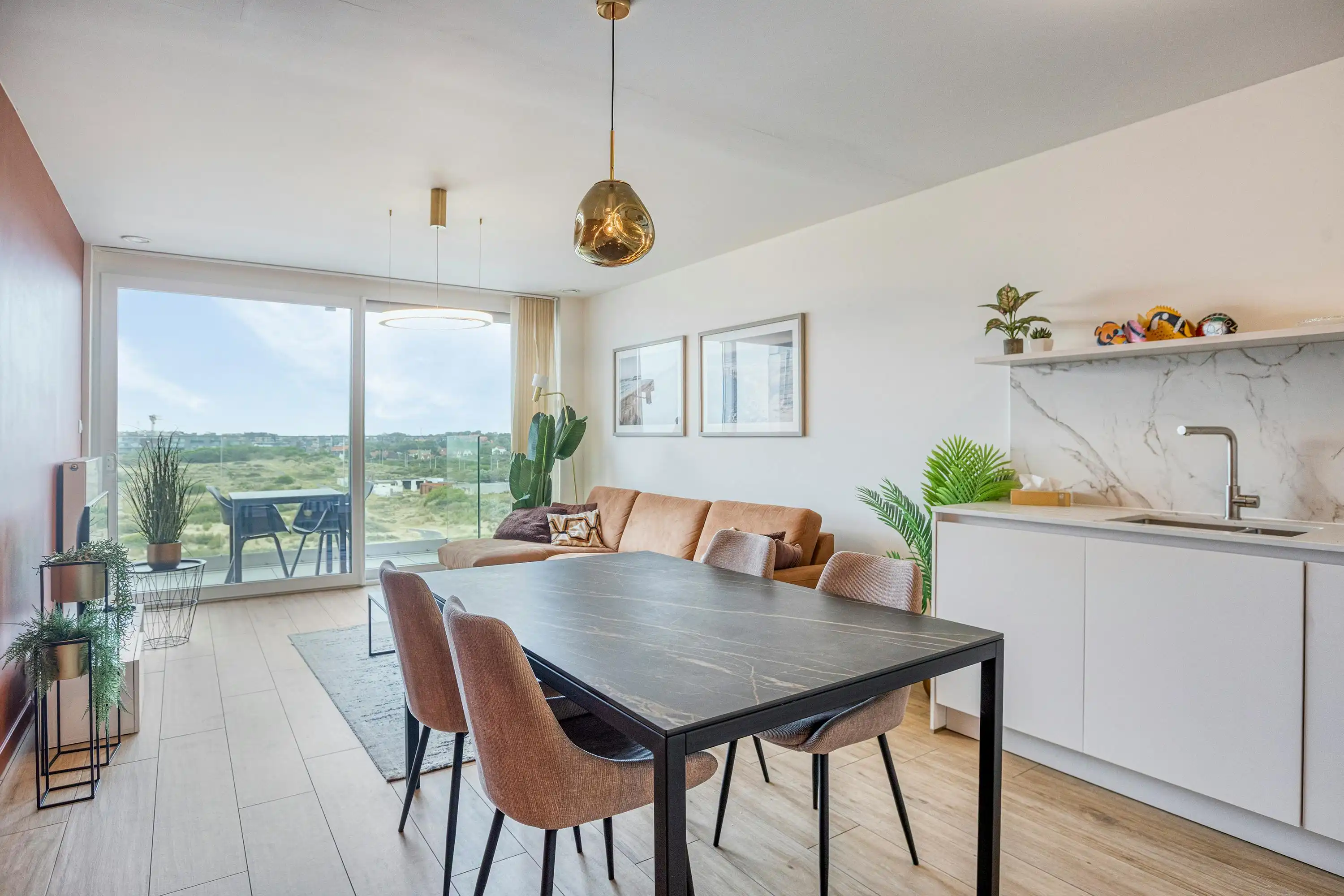 Appartement met 2 slaapkamers vlakbij zee in De Panne foto 2