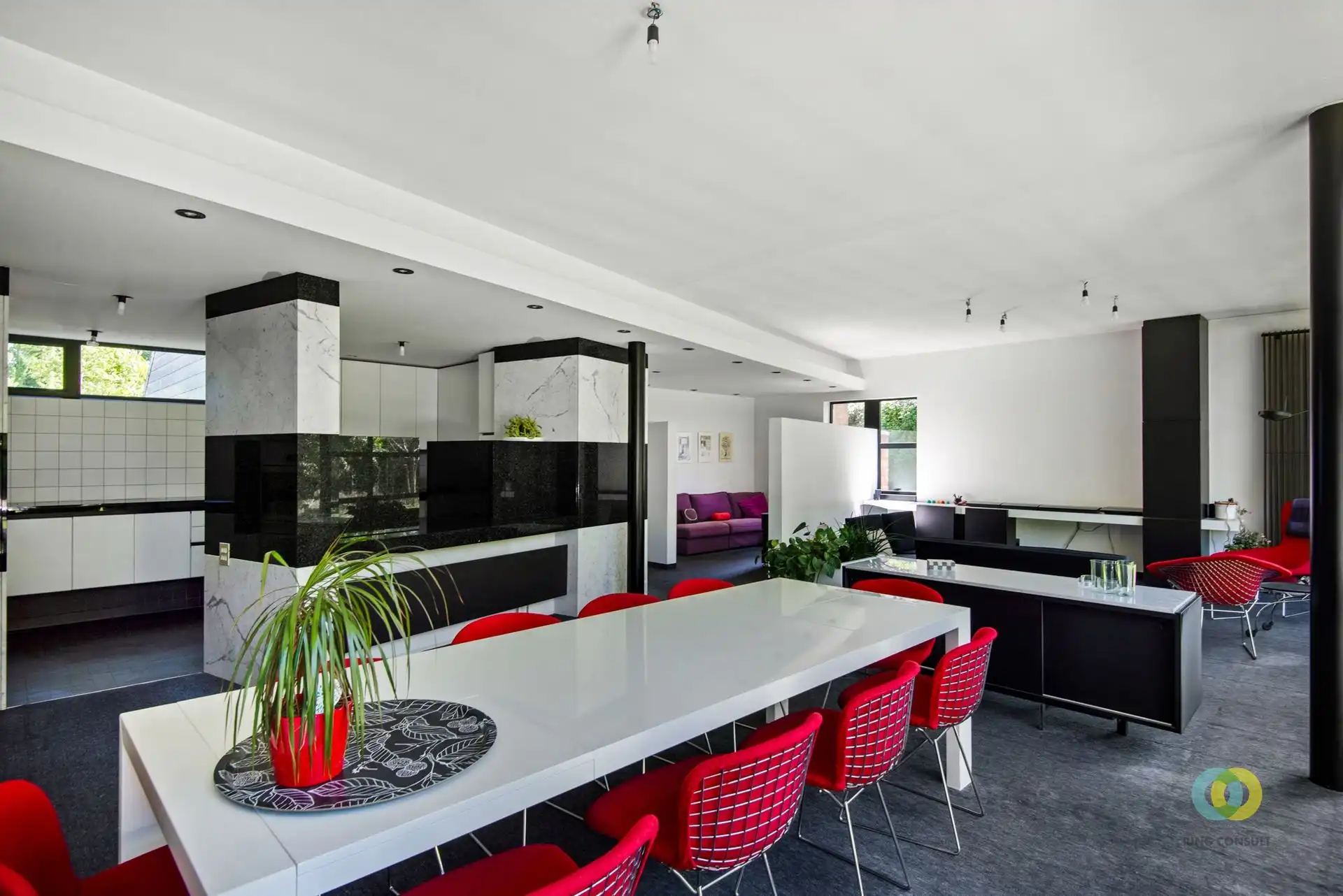 Gelijkvloers wonen in een unieke architectenwoning te Grimbergen foto 6