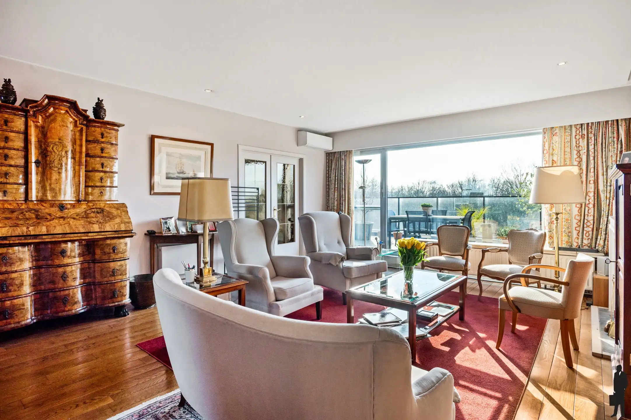 Penthouse met parkzicht & zonneterras in Berchem foto 6