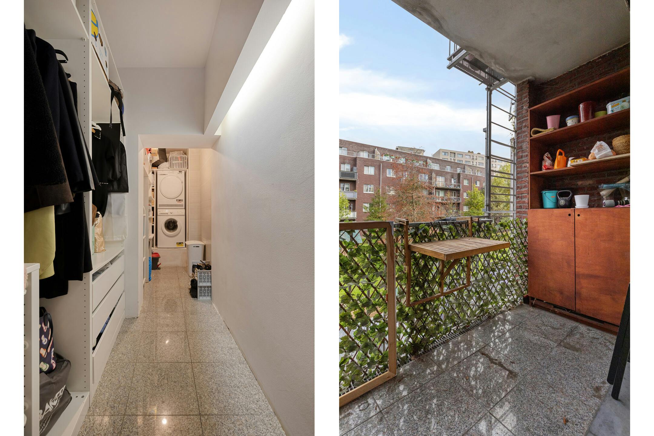 Appartement met twee slaapkamers en terras te koop Antwerpen foto 13