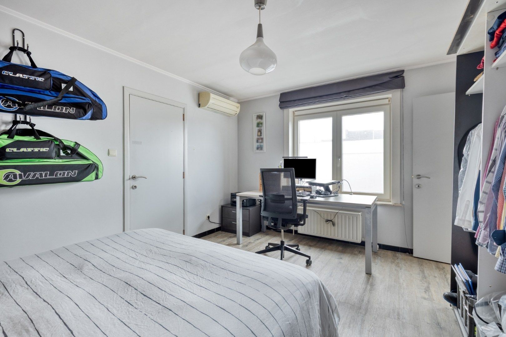 Ruim tweekamerapp. in Bevegem met dubbele garage! foto 8