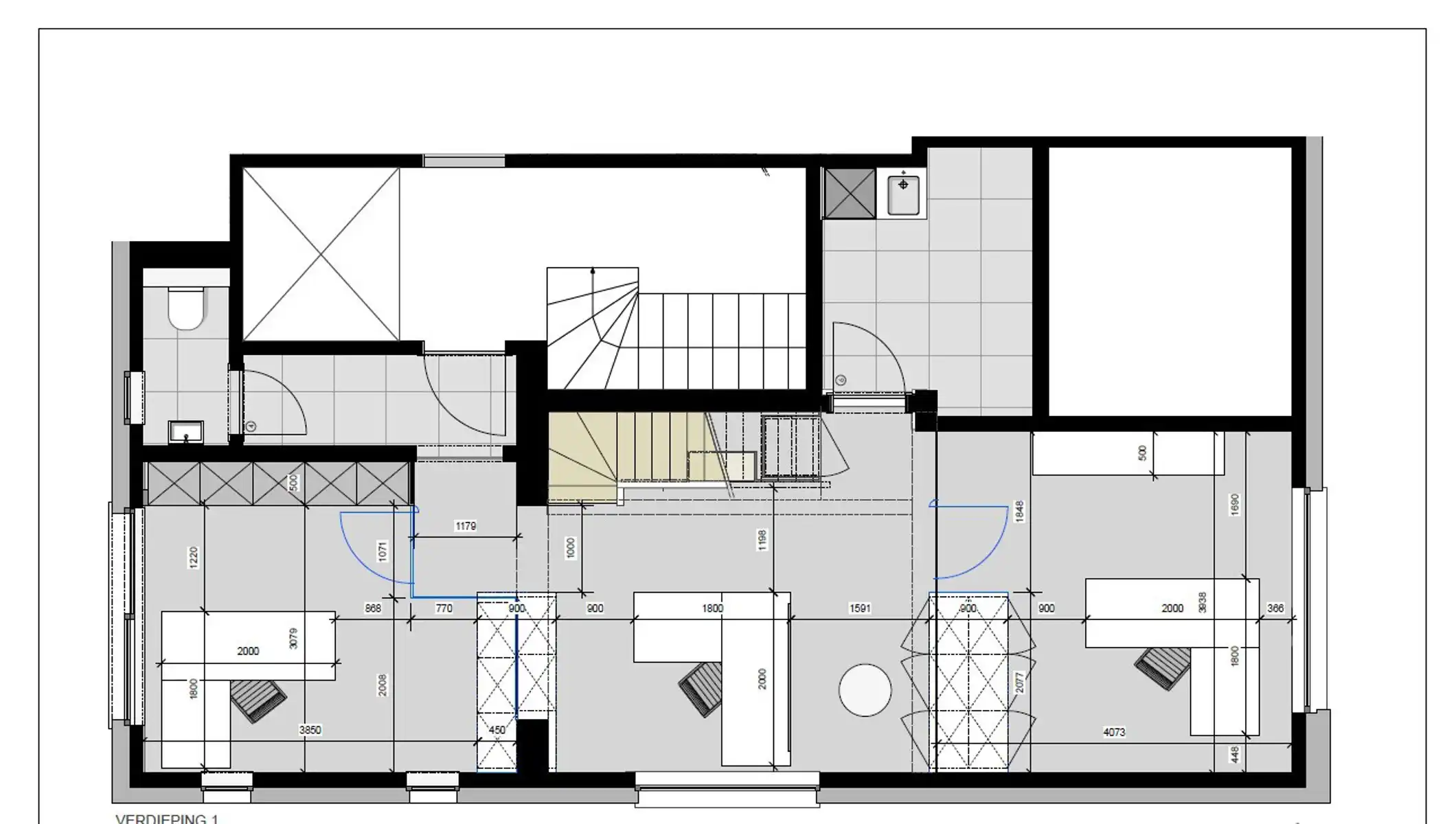 Duplex-kantoorruimte met 6/9 werkplekken in dienstencentrum. foto 28