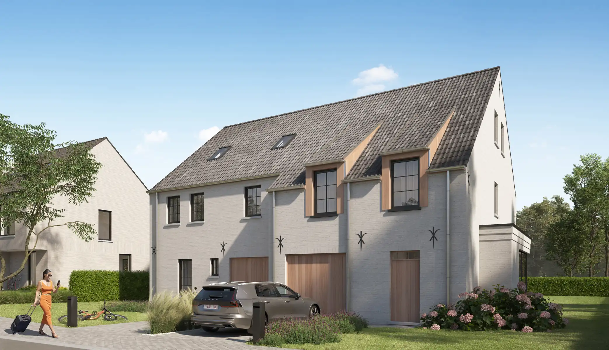 Landelijke, halfopen woning foto 3