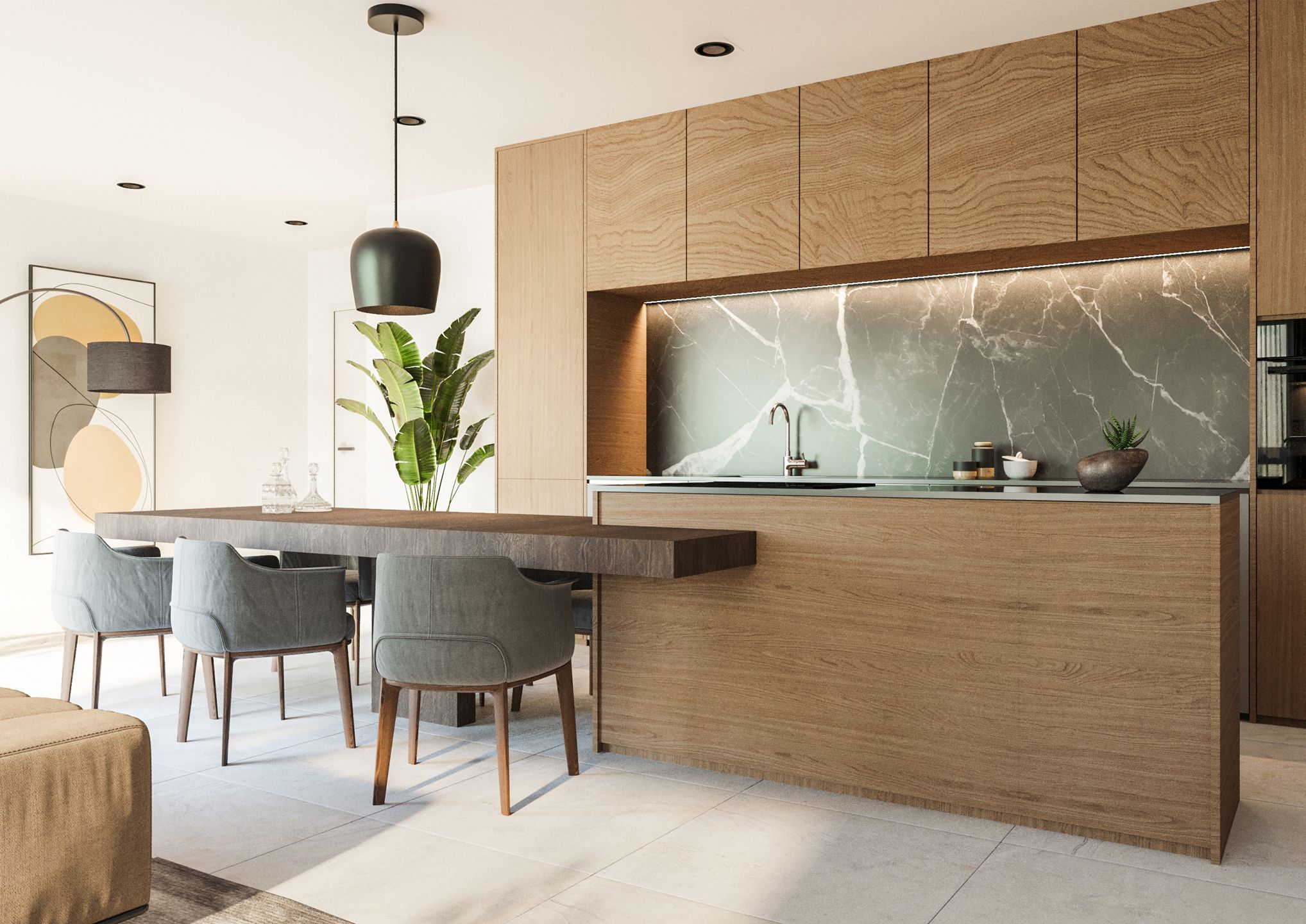 Gelijkvloers luxeappartement met 2 slaapkamers te Vosselaar foto 5
