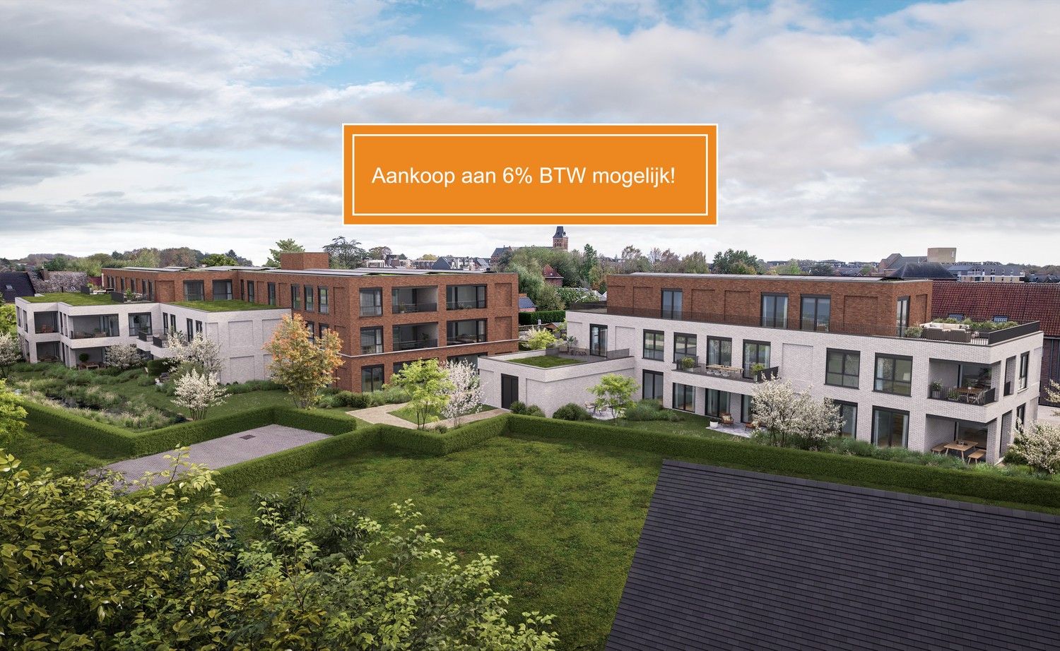 Gelijkvloers app. in uniek nieuwbouwproject foto {{pictureIndex}}