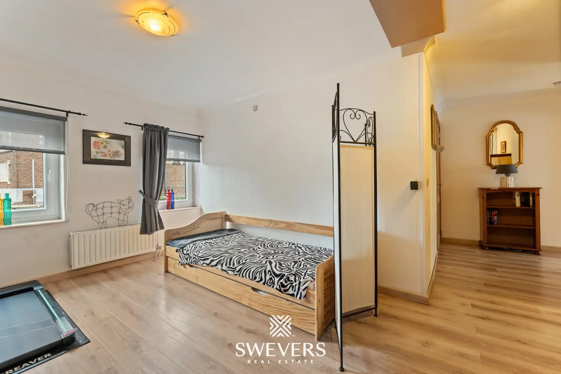 Instapklare, charmante rijwoning met terras in het groene Jesseren   foto 18