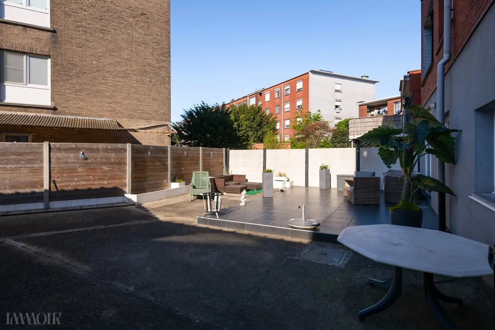 Gezellig gelijkvloers appartement met 3slpks en tuin. foto 20