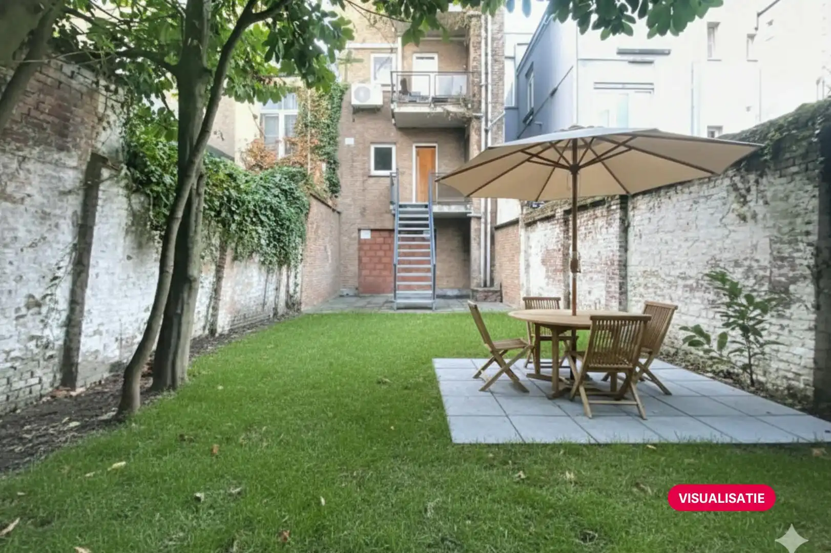 Op te frissen appartement met tuin te koop in Antwerpen foto 16