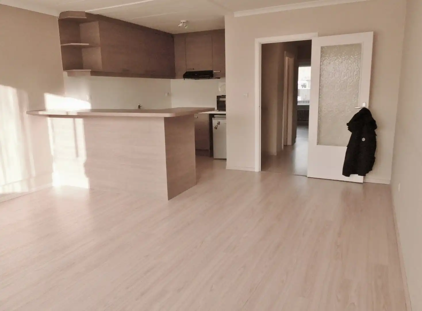 Ongemeubeld lichtrijk appartement met twee slaapkamers foto 3