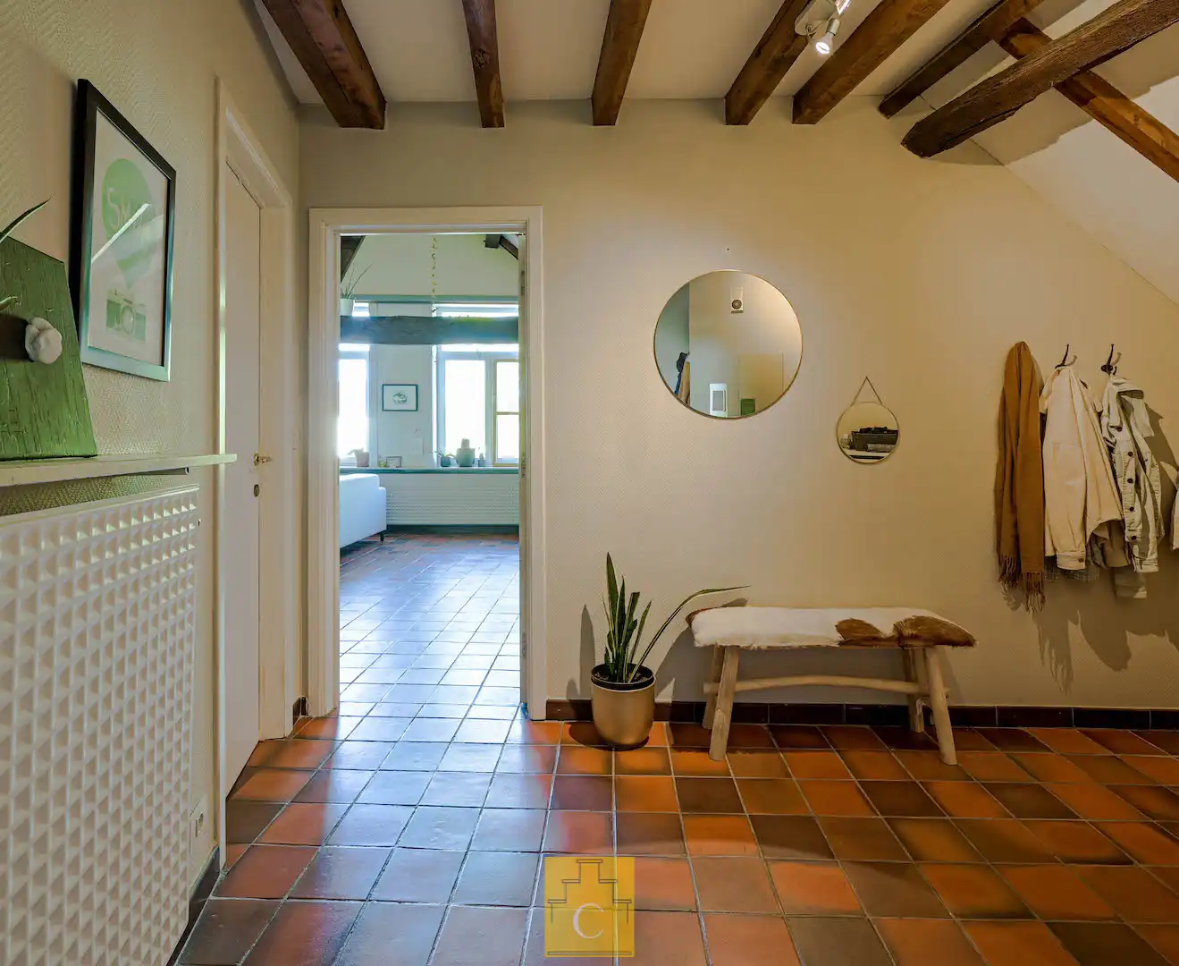 dakappartement 125 m2 in herenhuis aan de Potterierei foto 5