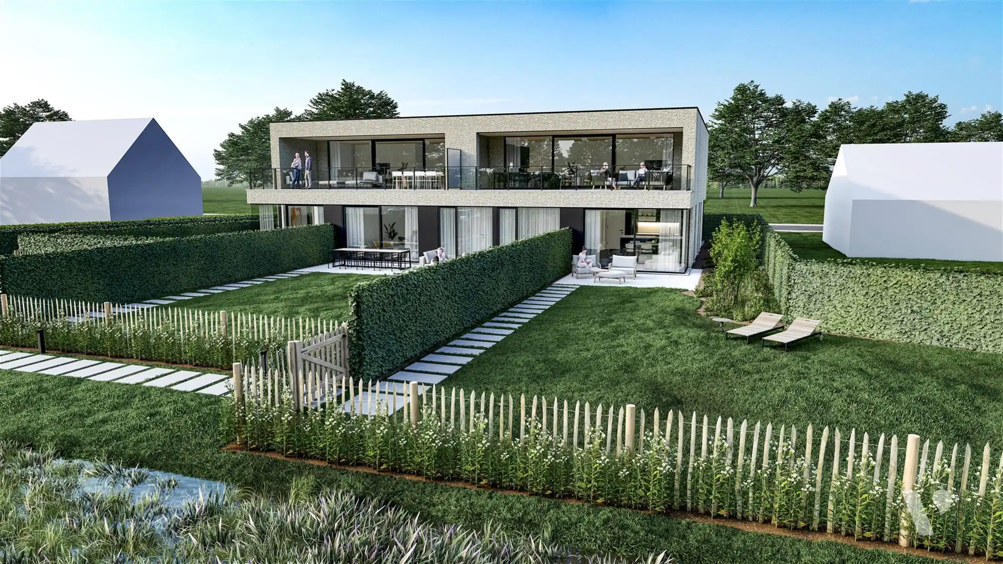 Luxe gelijkvloers nieuwbouwappartement met privétuin foto 10