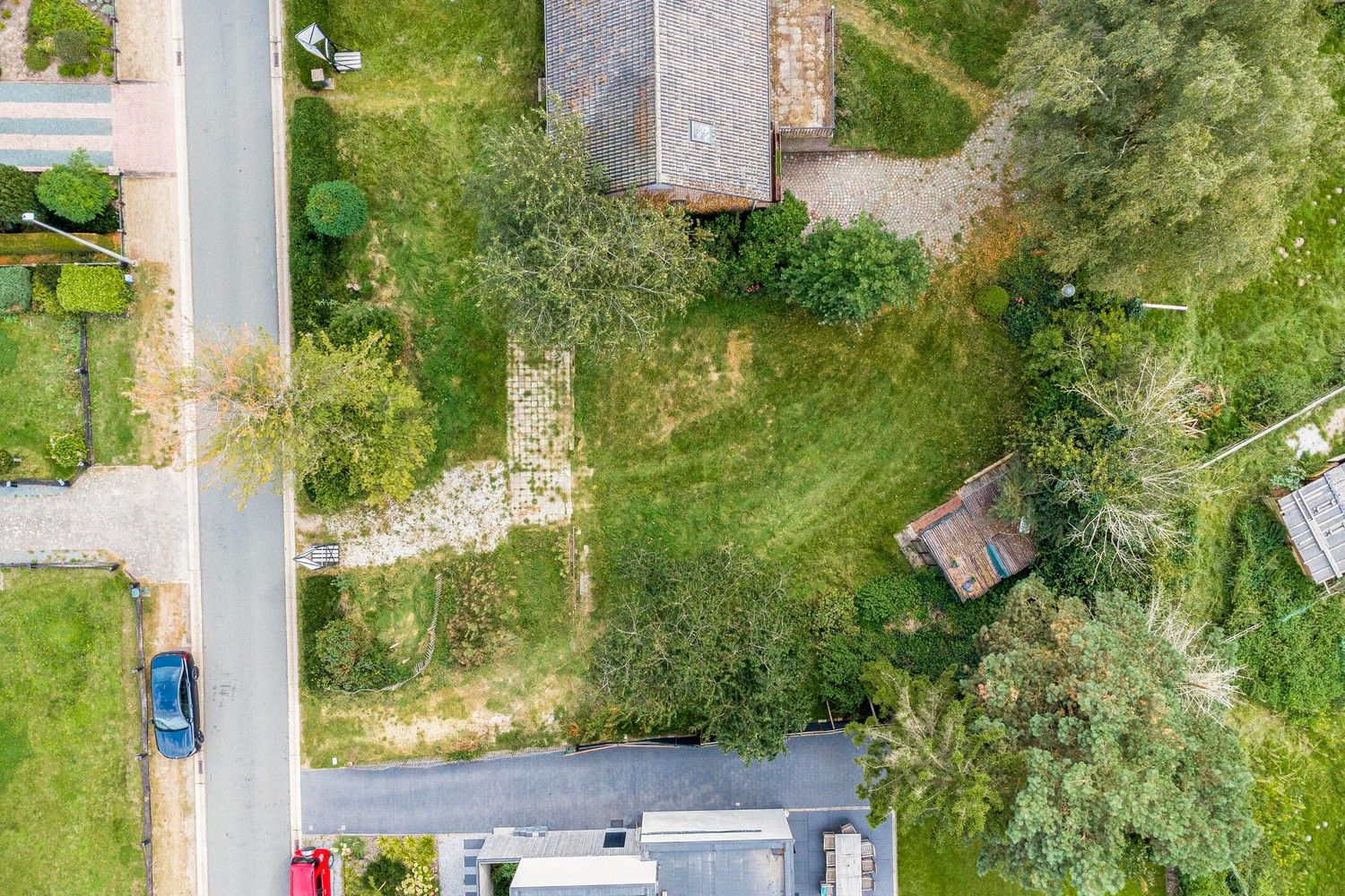 Exclusieve bouwgrond met een straatbreedte van 23,22m en vrij uitzicht op het groen foto 4