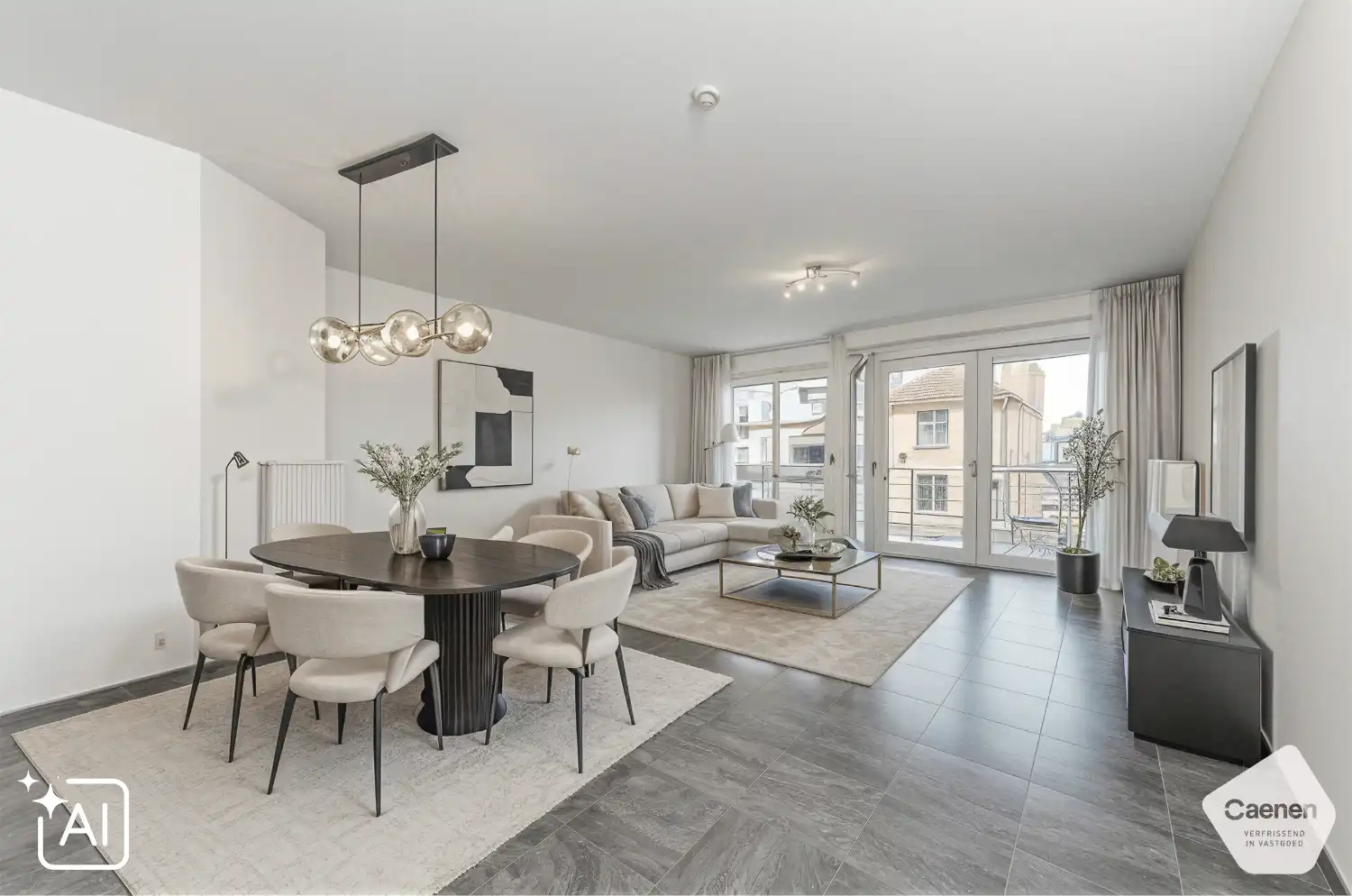 Zongericht en energiezuinig tweeslaapkamerappartement met uitzicht over de Dumontwijk – De Panne foto 4
