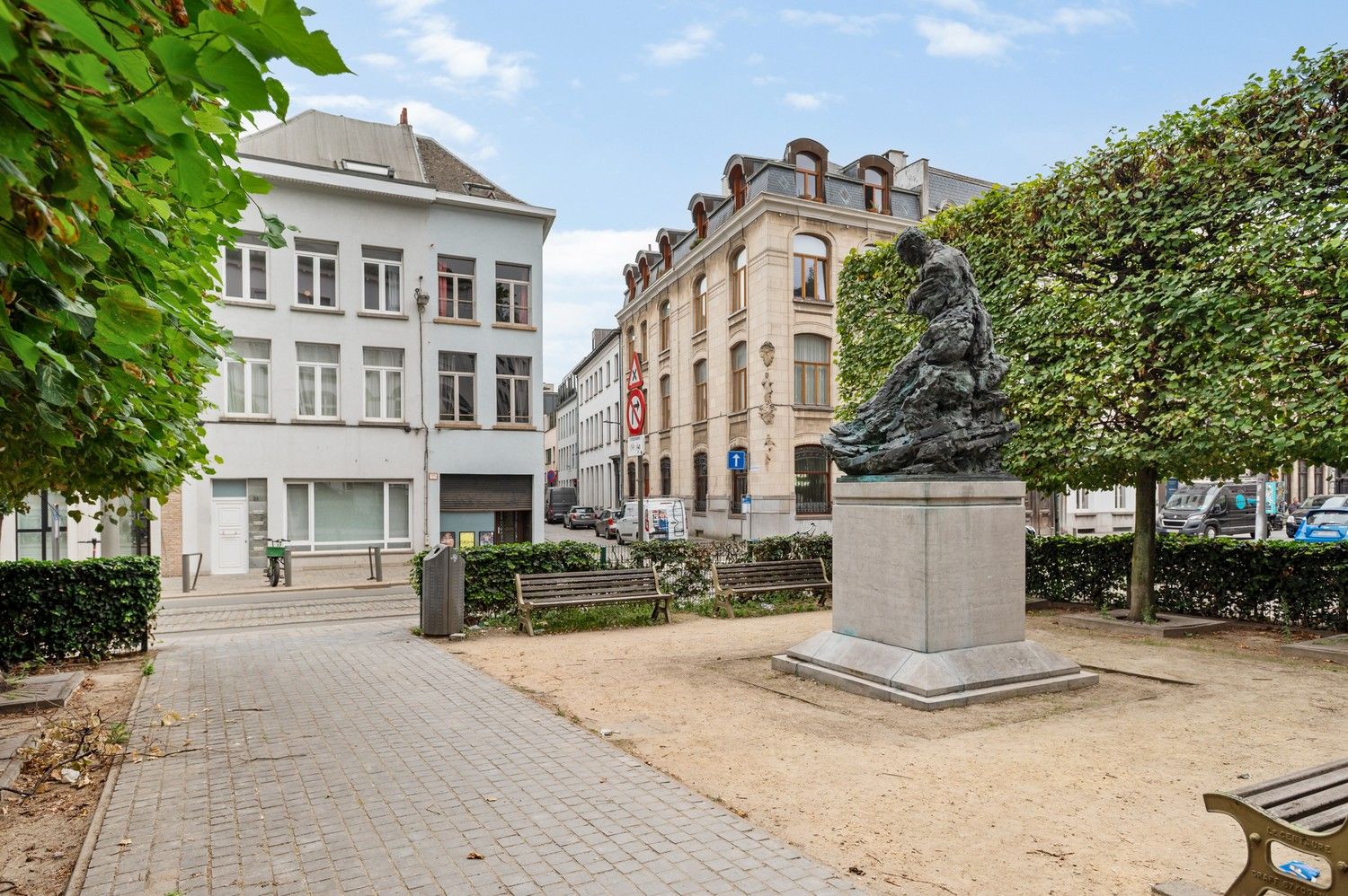 Uitzonderlijk 1-SLPK  dak appartement met een terras in historisch centrum van Antwerpen! foto 16