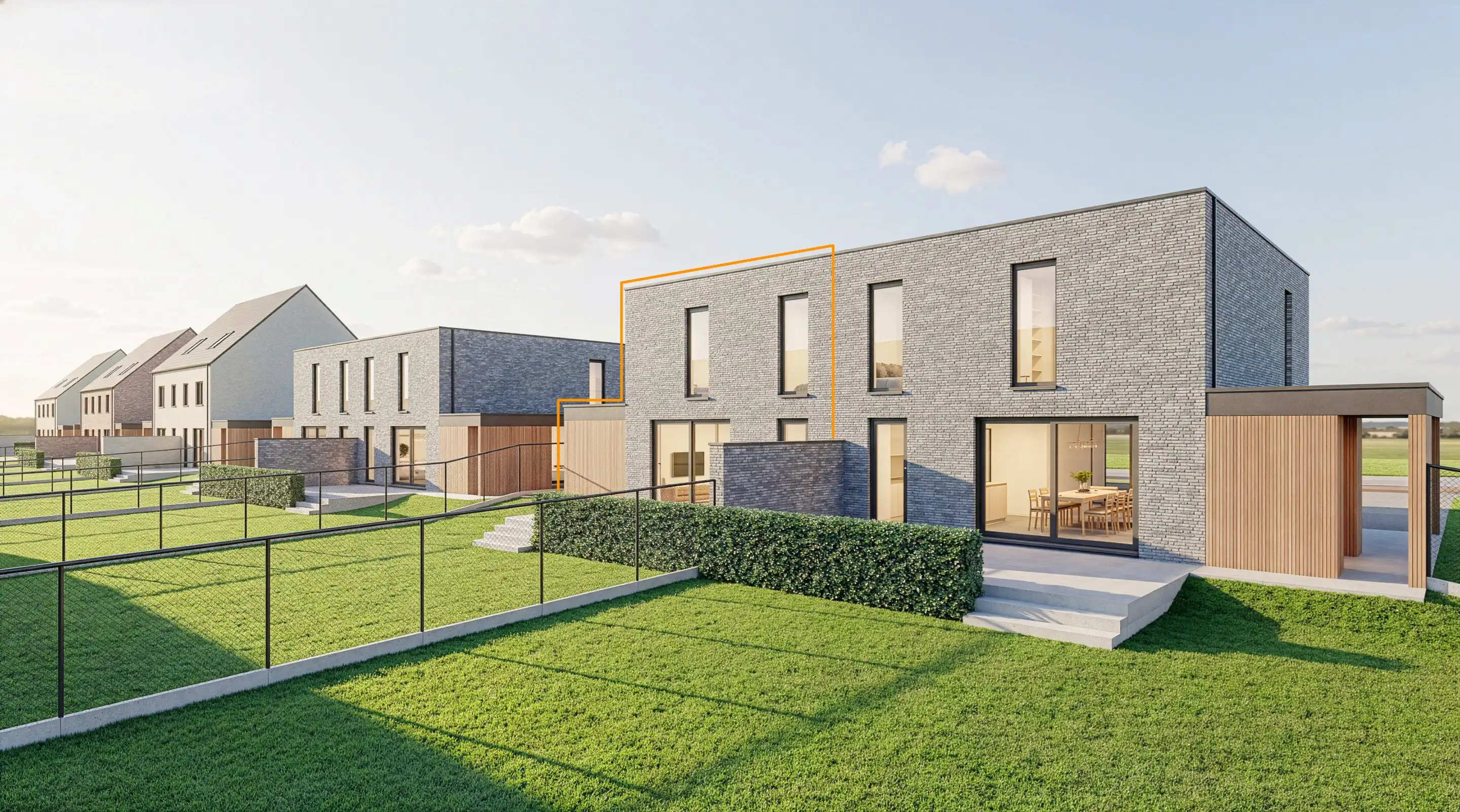 Moderne nieuwbouwwoning met 3 slaapkamers op een perceel van 5a95ca foto 8
