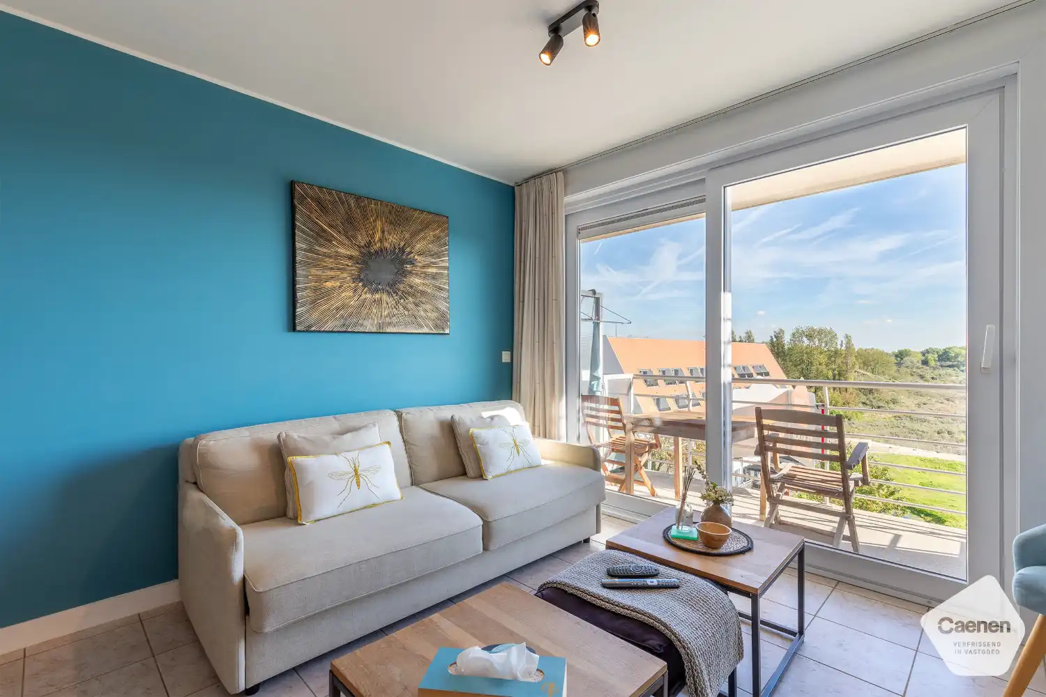 Zongericht appartement met fantastisch zicht op de duinen foto 2