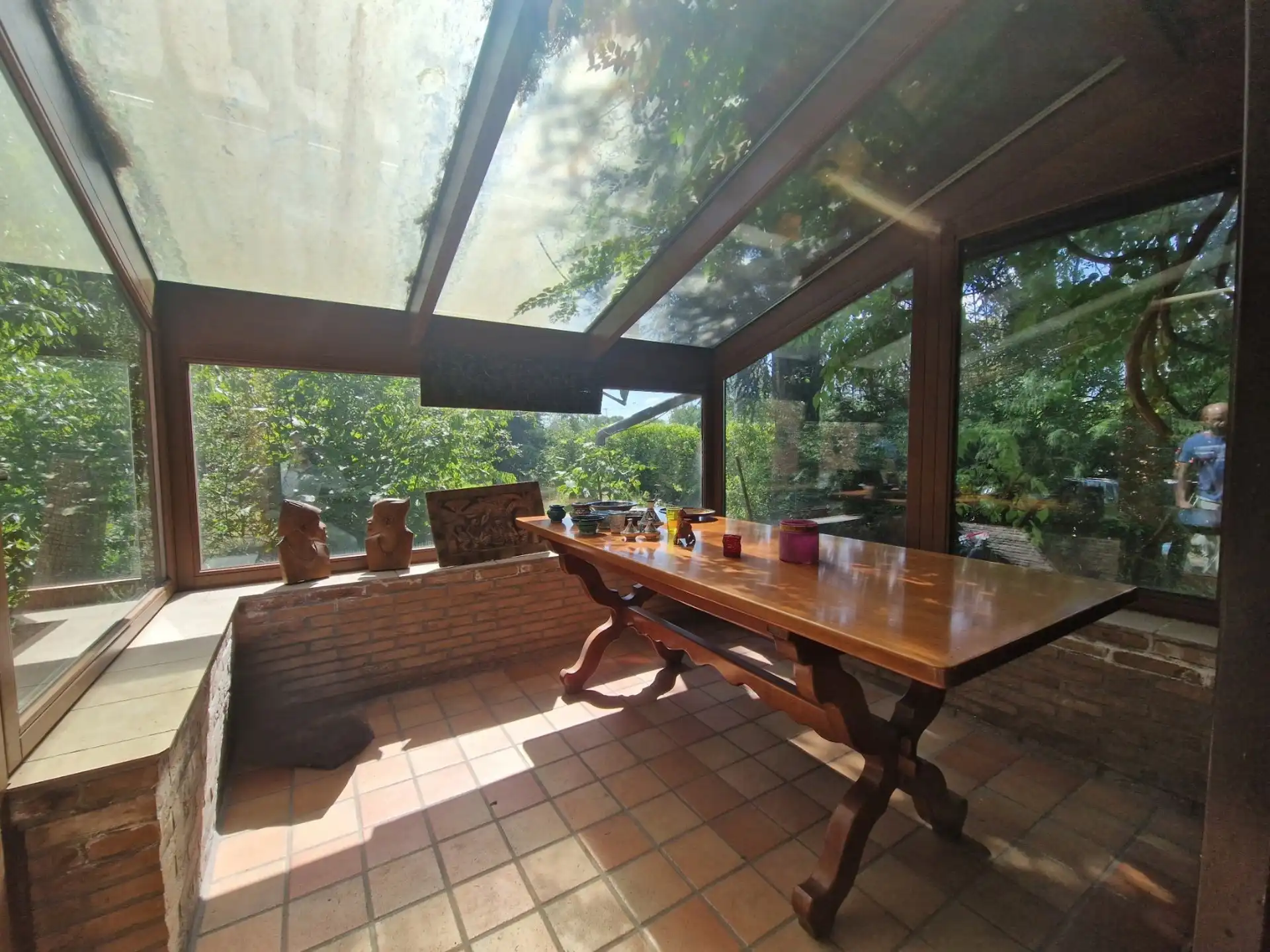 Gelijkvloerse, te renoveren woning op 10 are  foto 8