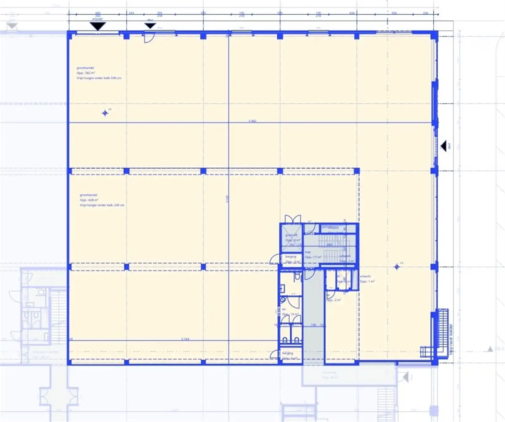 Te Huur groothandelsrumte en 2 KMO units te Antwerpen foto 10