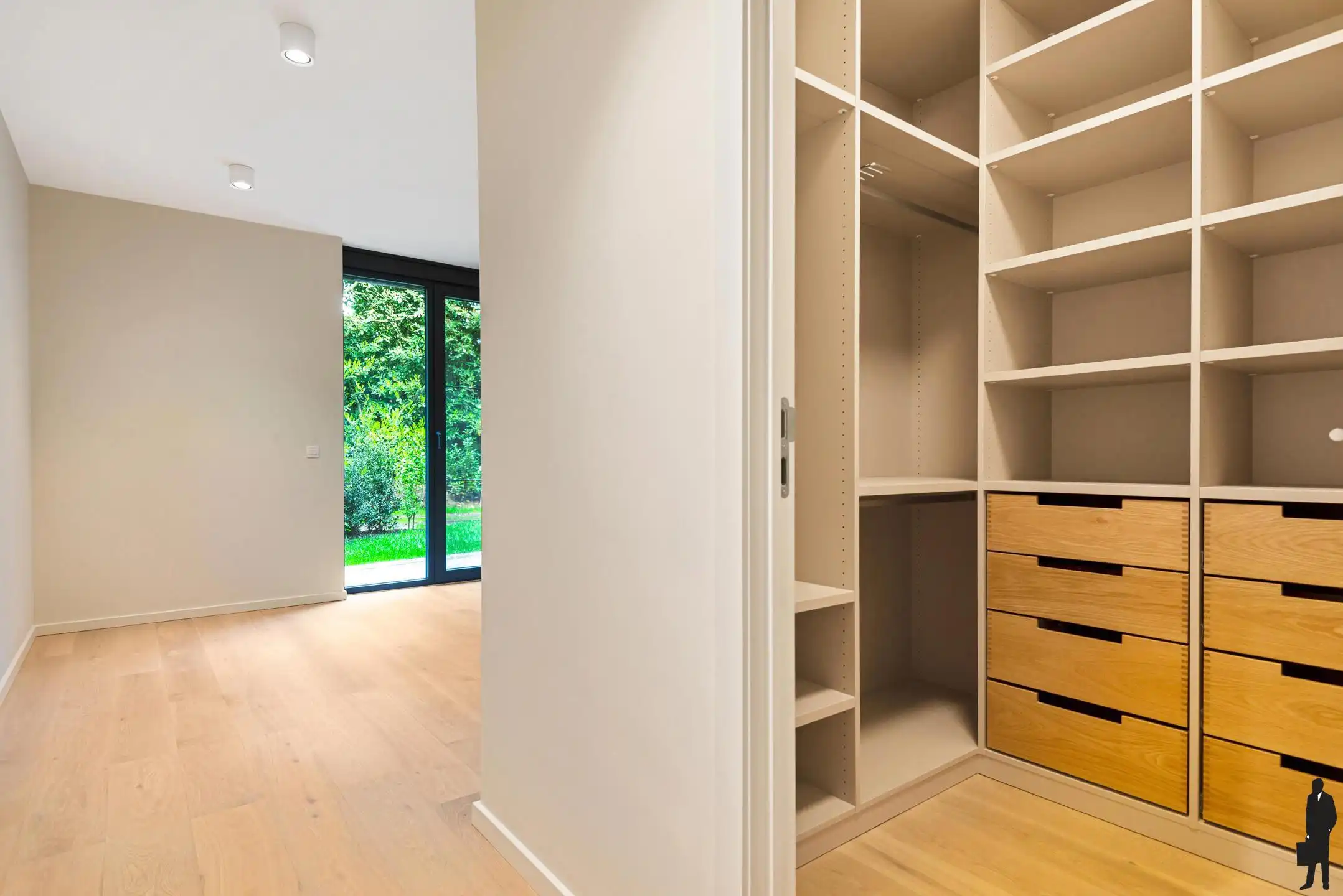 Energiezuinig gelijkvloers parkapp in een groene omgeving foto 7