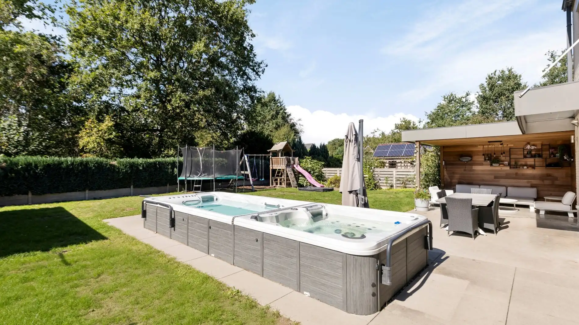 Recente ruime woning met 4 slpks, zwemspa & mooie tuin op 7,2a te Rotselaar foto 24
