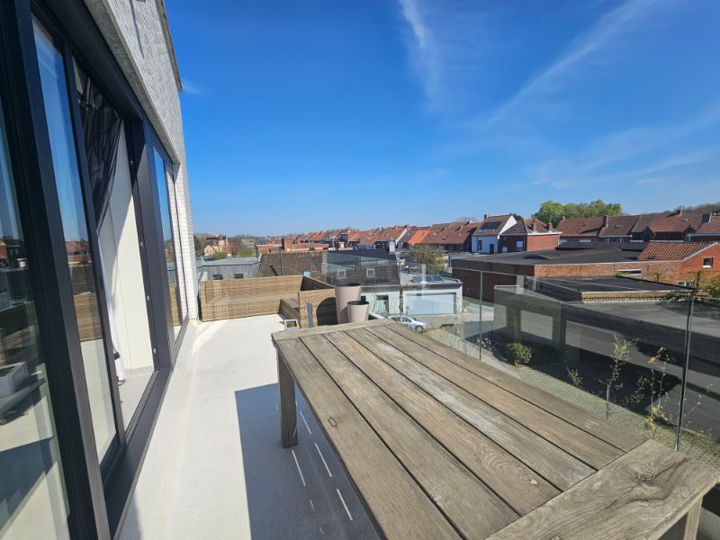Te huur te Ieper : nieuwbouw 2 slpk appartement met zonneterras foto 9