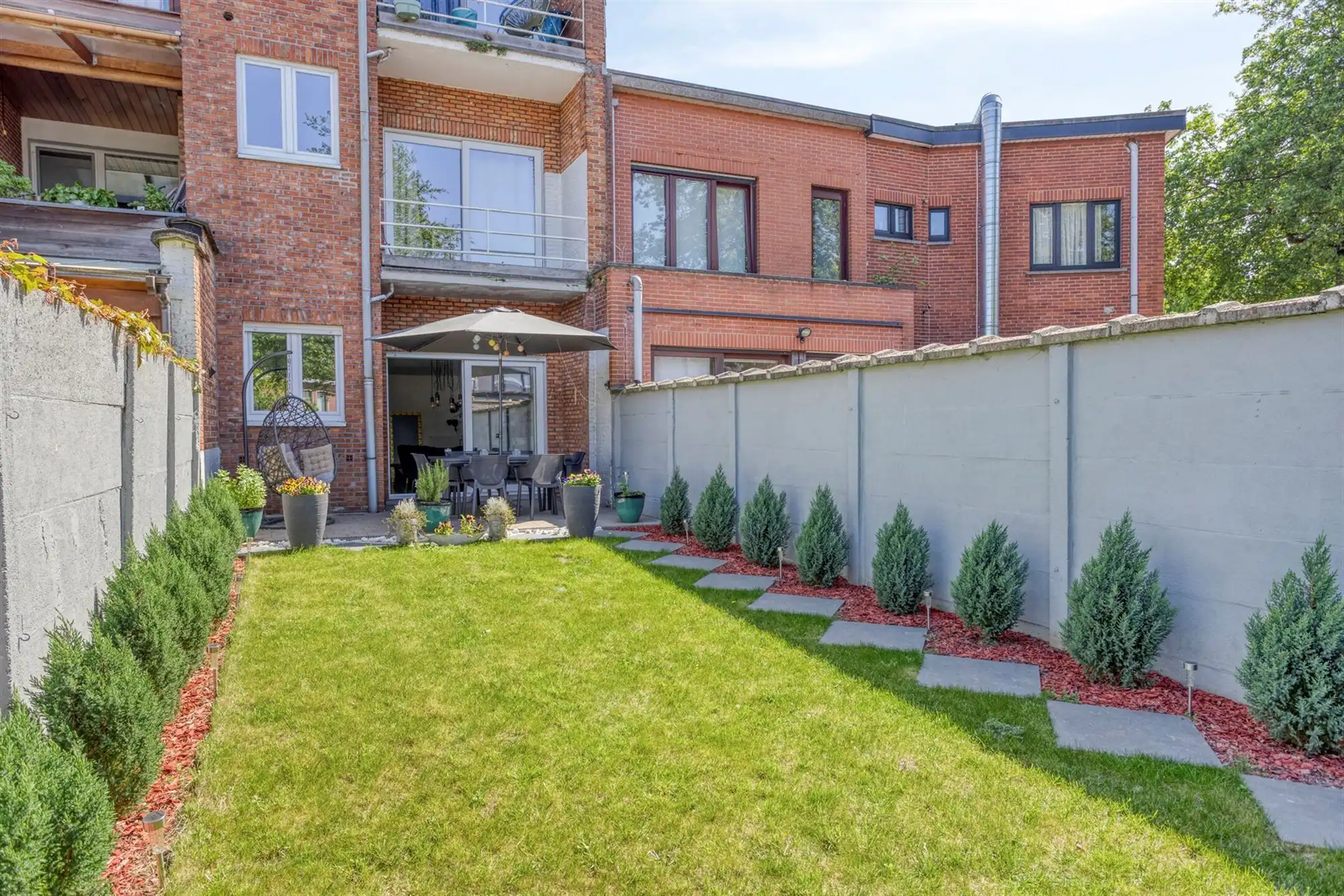 Gelijkvloers appartement met zonnige tuin (80m²) in Wilrijk foto 12