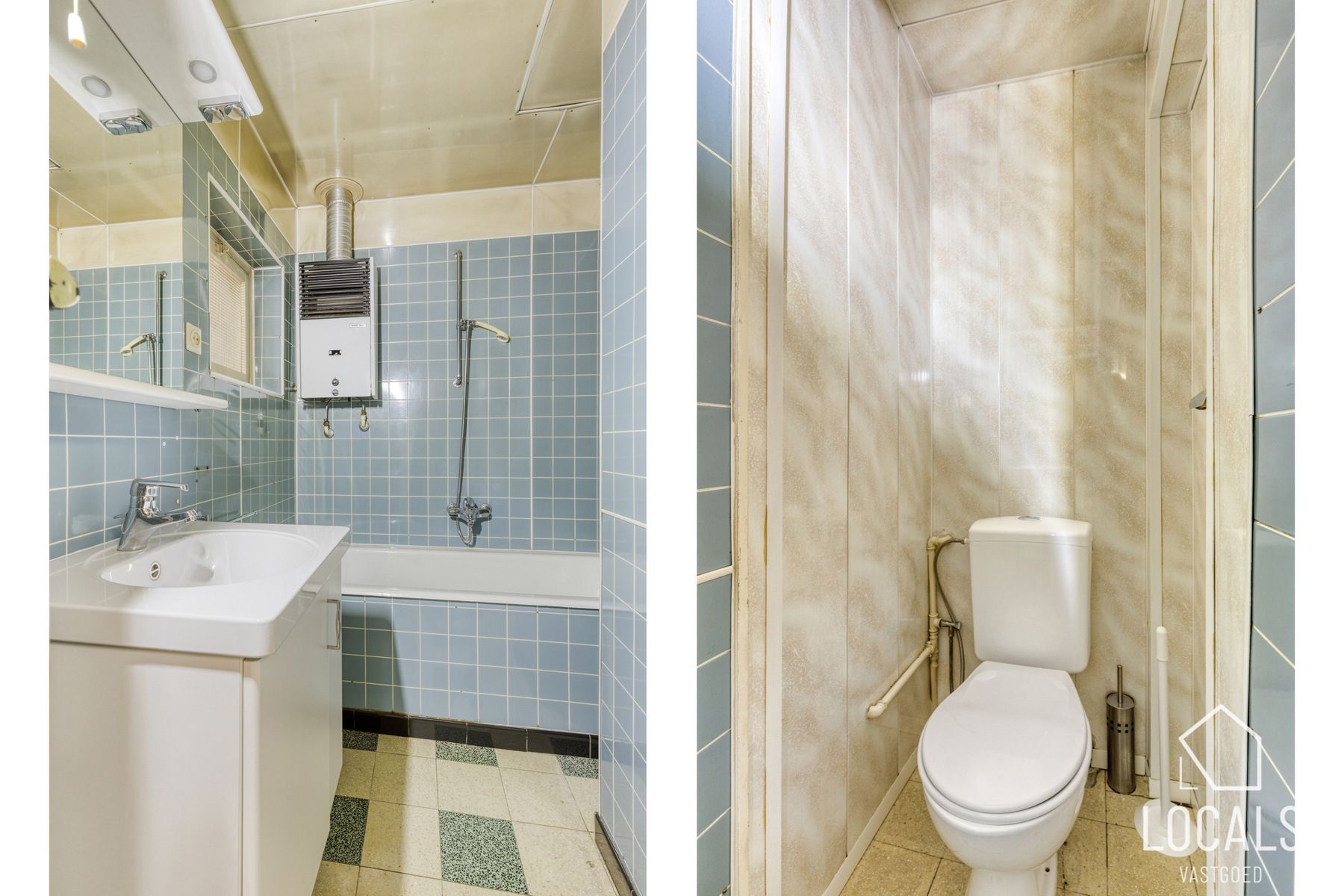 Deels gerenoveerde woning met stadstuin in hartje Ninove foto 17