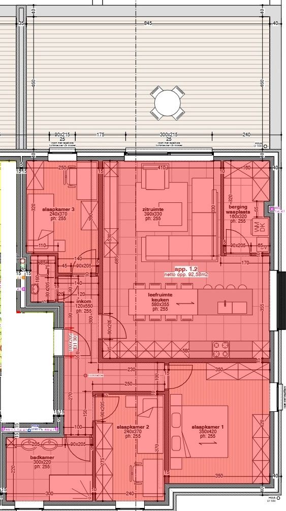 Luxe BEN-appartement met groot terras  foto 17