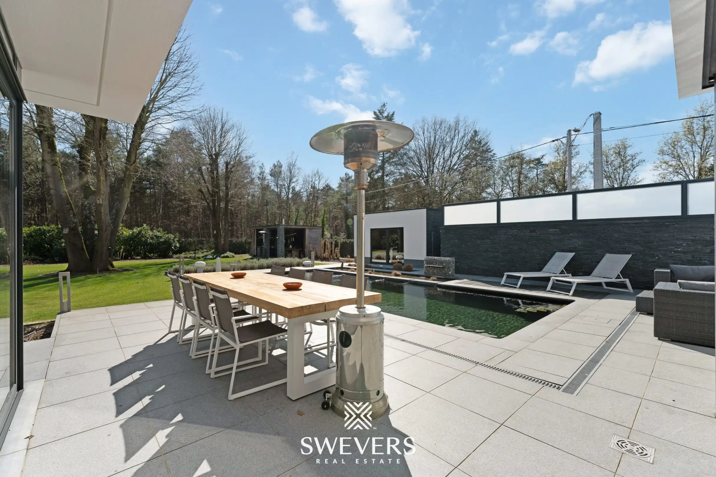 Exclusieve instapklare villa ( EPC B ) op uniek perceel ( 16a 91ca ) in de residentiële Bloemenwijk te Bolderberg foto 15