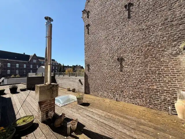 Duplex appartement met 2 slaapkamers en dakterras in het centrum van Maaseik.  foto 17