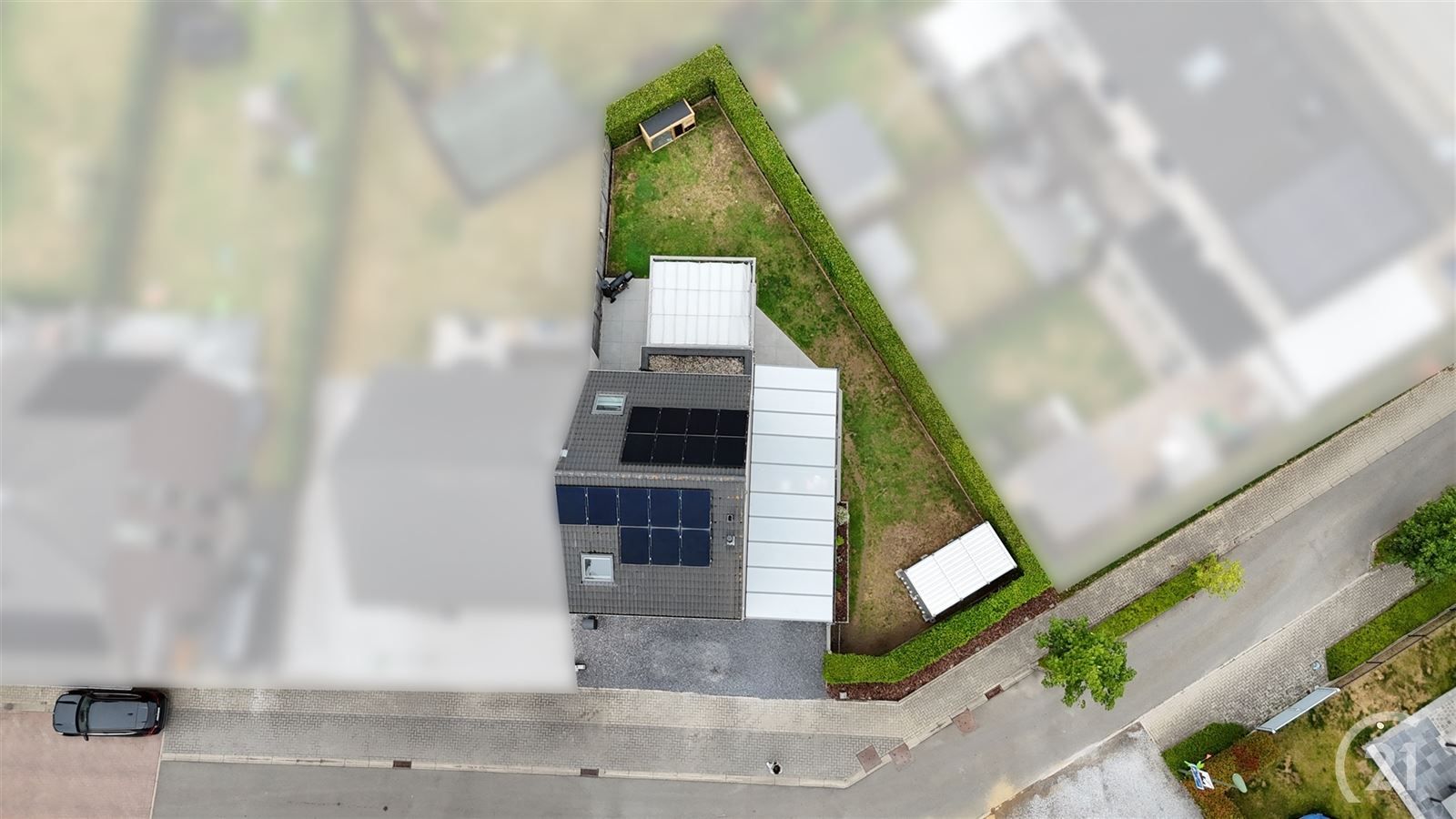 Moderne,  luxueuse  3 gevelwoning met tuin en carport op 3 are 77 foto 31