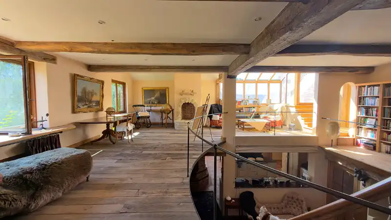 Exclusieve villa 540m² in authentieke stijl met praktijk-kantoorruimte op 17 are met vergezicht op Netevallei foto 4