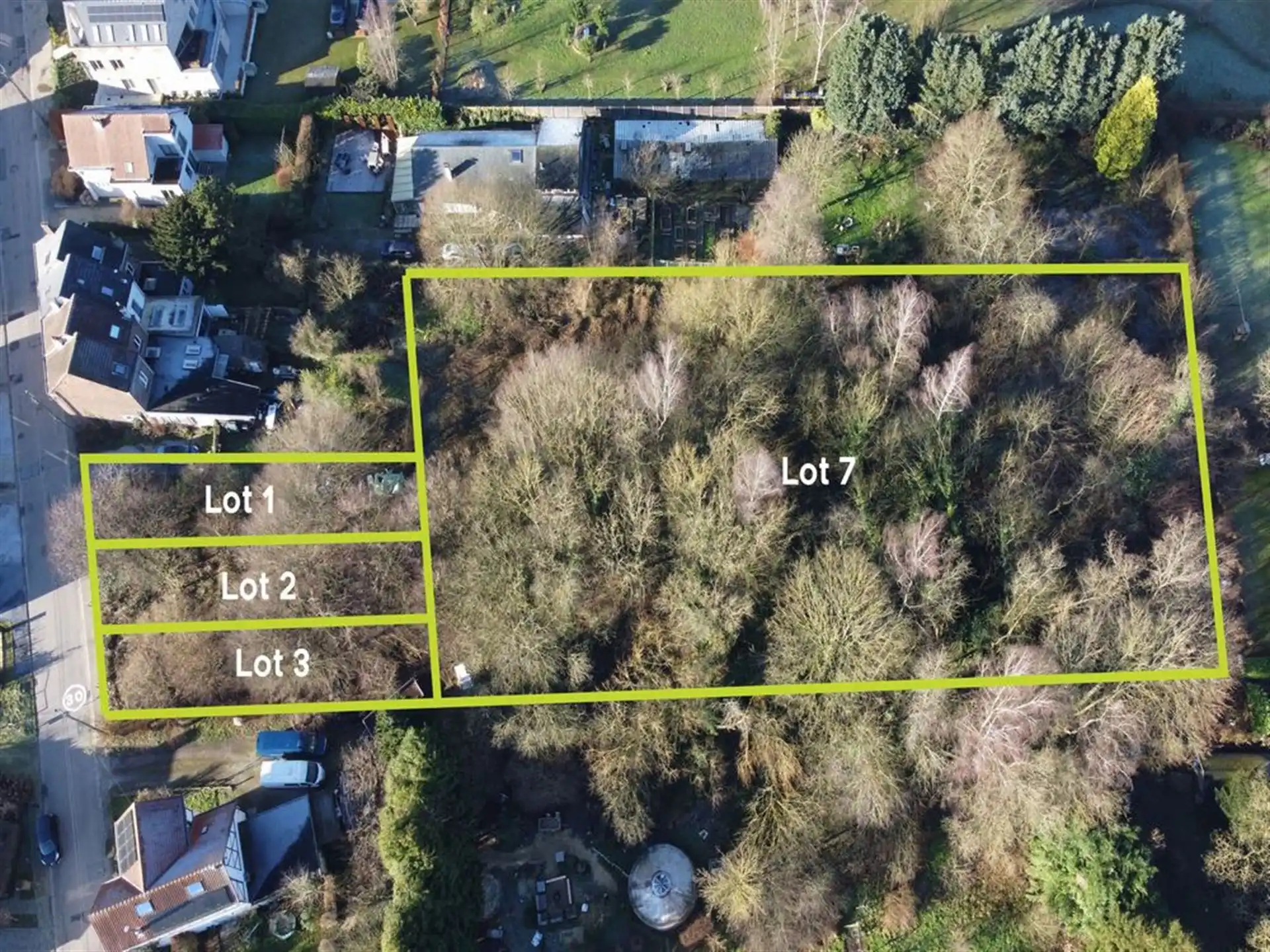 Perceel tuinzonegrond van 35a 70ca  foto 2